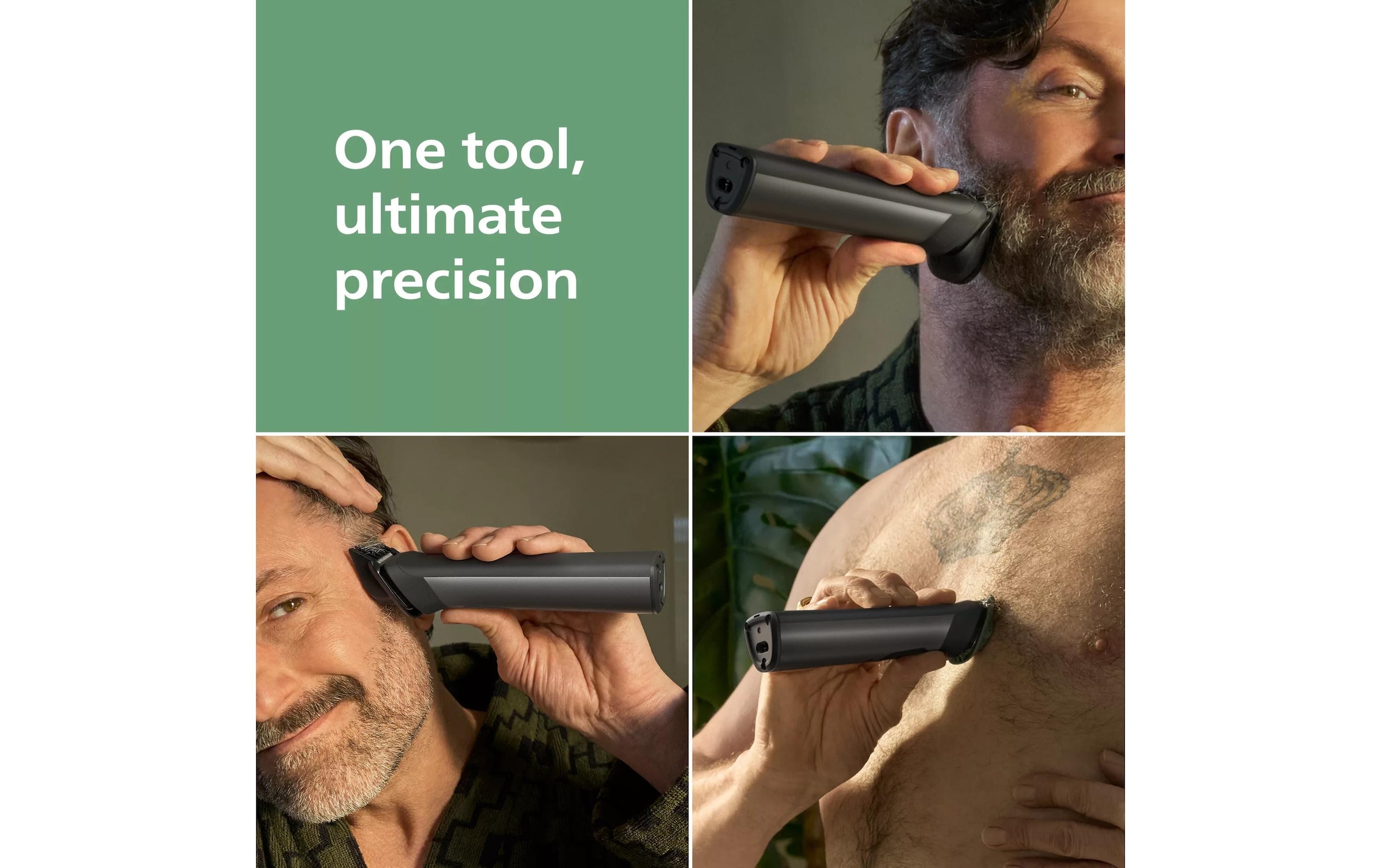 Philips Trimmer multifonctionnel »Series 7000 MG7941/15« 17 Aufsätze 17-in-1-Trimmer für Gesicht, Körper und Kopfhaare