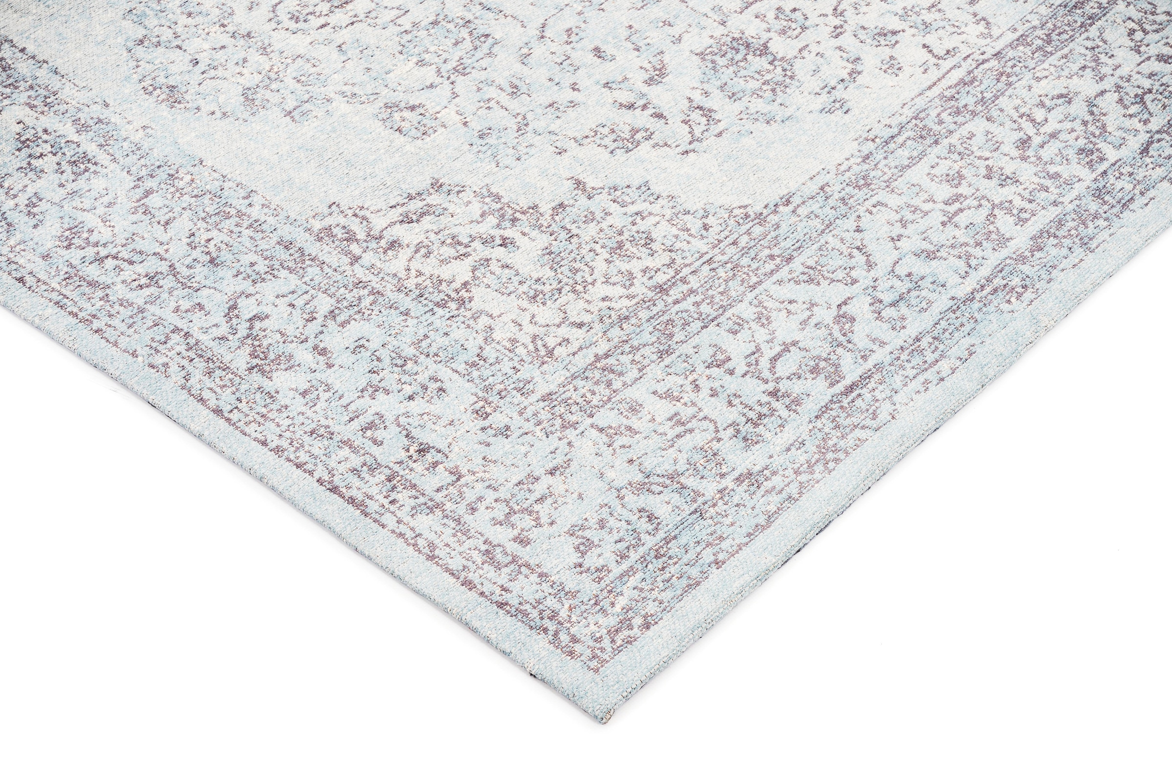 GALLERY M branded by Musterring Tapis »Bordüre« Rectangulaire 5 mm Höhe Flachgewebe, Chenille, Wohnzimmer