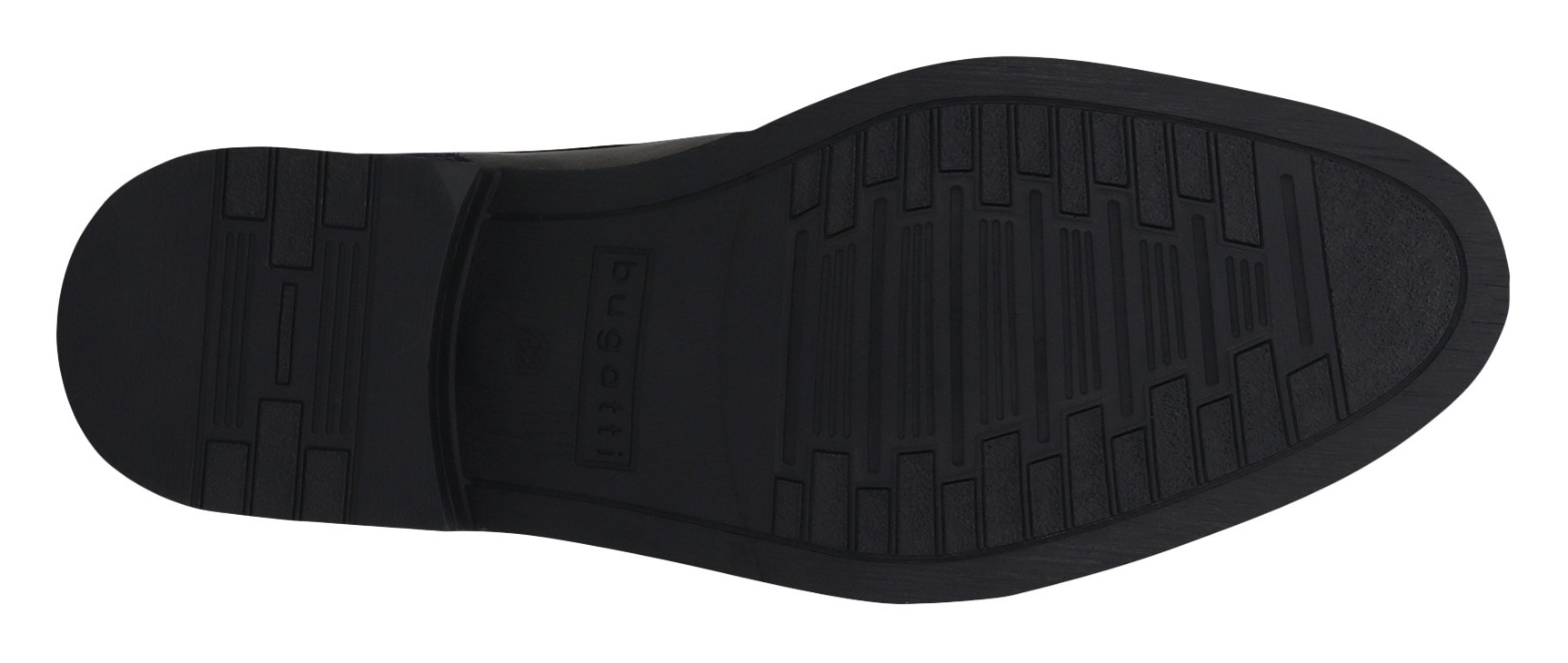 bugatti Schnürschuh  Anzugschuh, Business Schnürschuh mit modischem Fersen-Flag