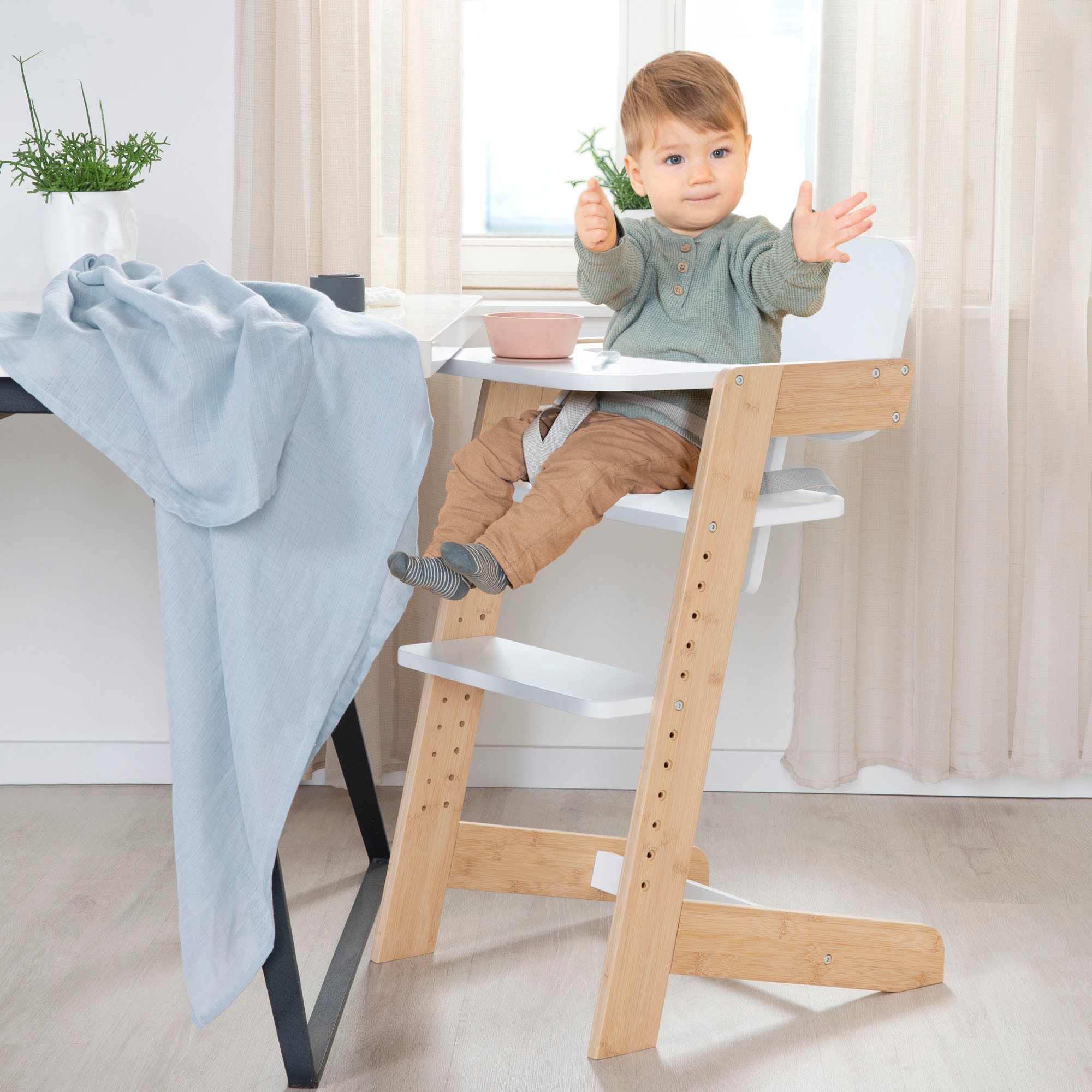 roba® Chaise haute »Lernturm Nature Up« ()
