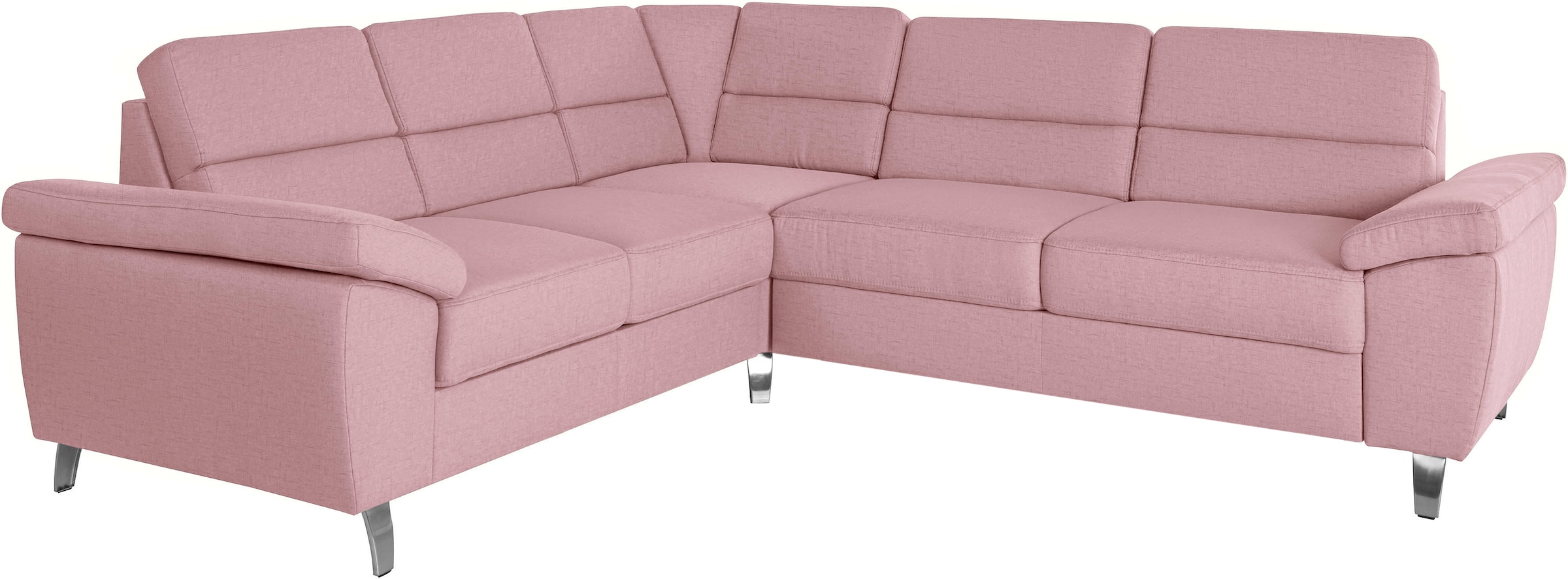 sit&more Ecksofa »Sorano L-Form« wahlweise mit Bett- und Relaxfunktion, inkl. Bettkasten