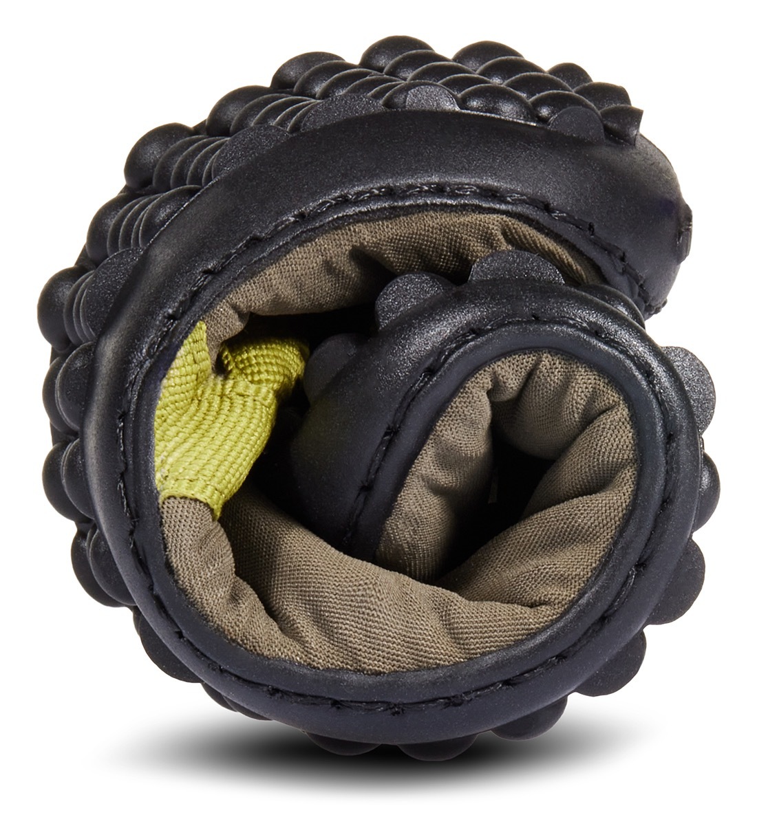 Leguano Chaussures pieds nus »LEGUANITO THERMO«  chaussure à scratch, chaussure enfant, boots avec traitement TEX déperlant