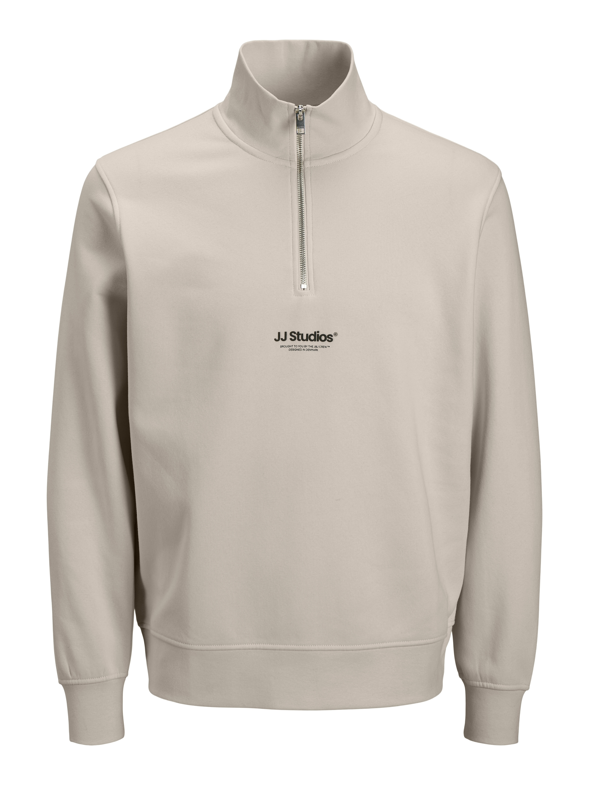 Jack & Jones Sweatshirt »JJESOHO SWEAT QUARTER ZIP HN NOOS«, Baumwollmischung, relaxed fit
