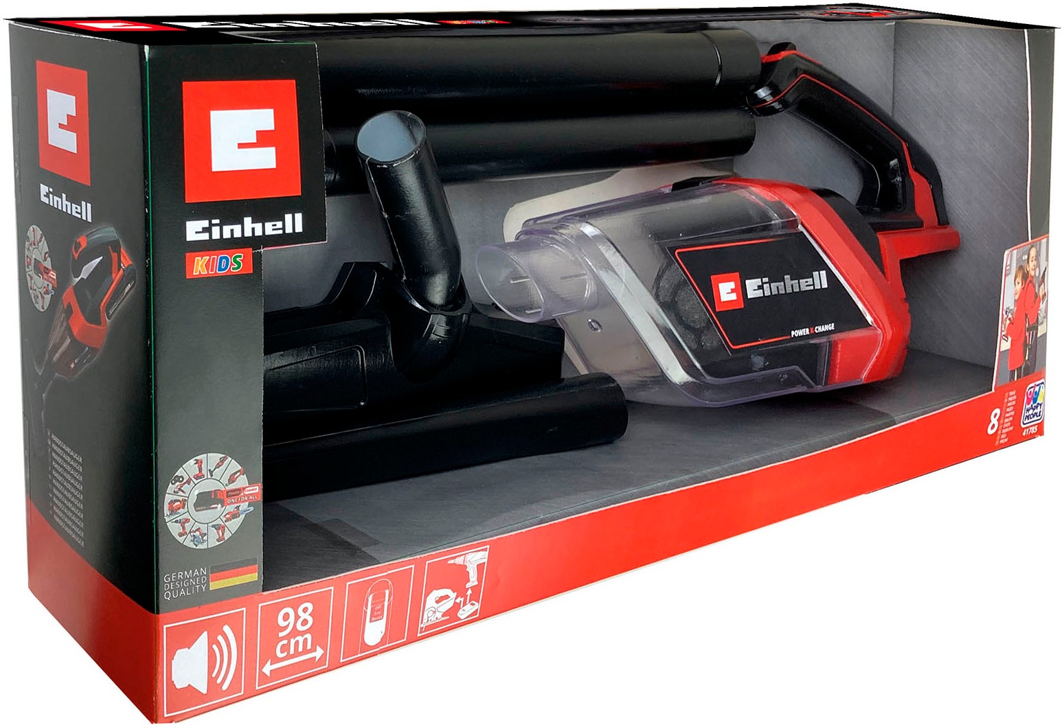 Happy People Aspirateur pour enfants »EINHELL Kids« mit Stecksystem und mehreren Kombinationsmöglichkeiten