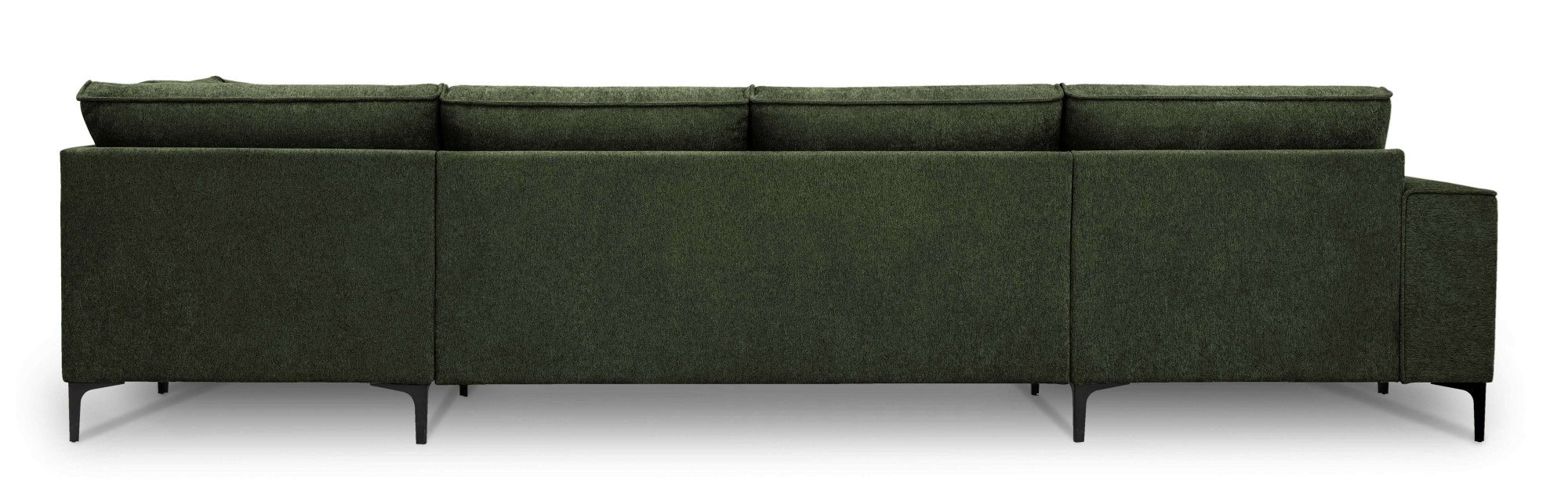 GOODproduct Paysage de salon »OLAND Bouclé U-Form, XXL, B: 345 cm, Skandi-Design« Forme en U, 345 cm, suspension à ressorts ondulés, design scandinave, pieds en métal
