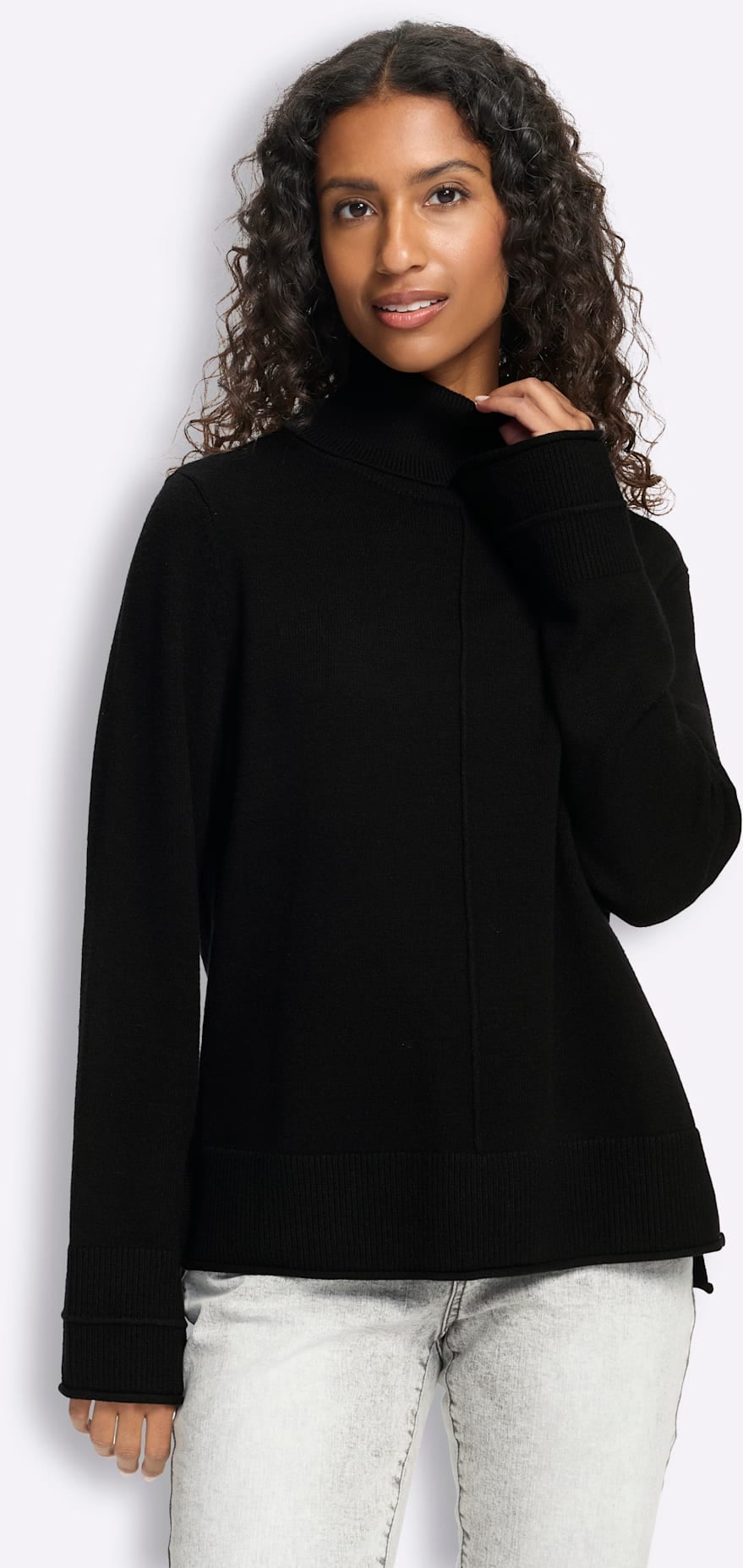 heine Pull à col roulé »Rollkragenpullover«