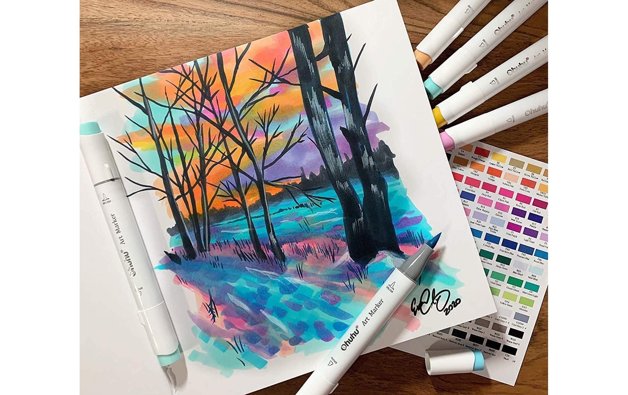   Marker »Ohuhu Honolulu B (72 Stk.) 72 Stück«