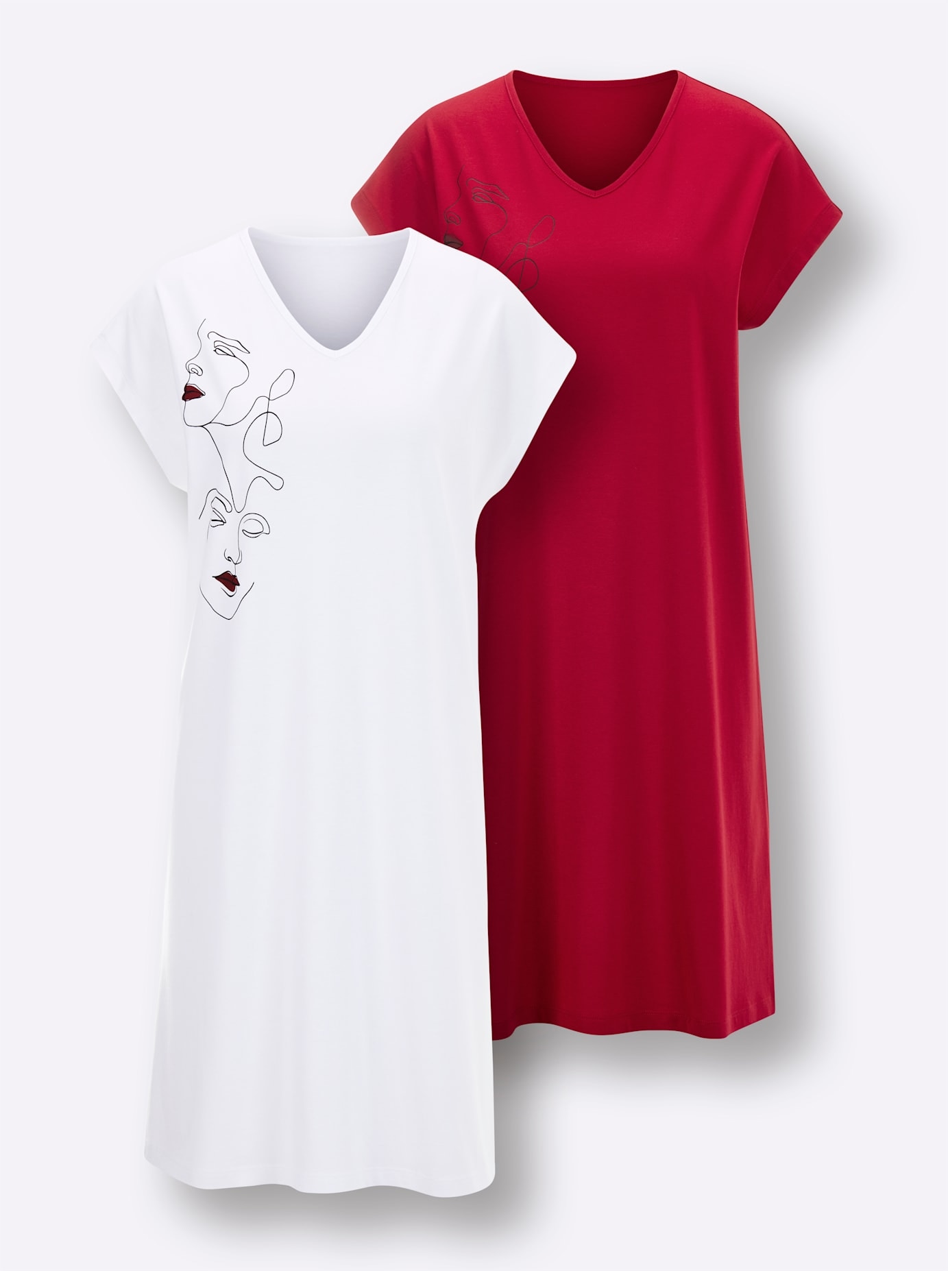 wäschepur Chemise de nuit »Sleepshirts«