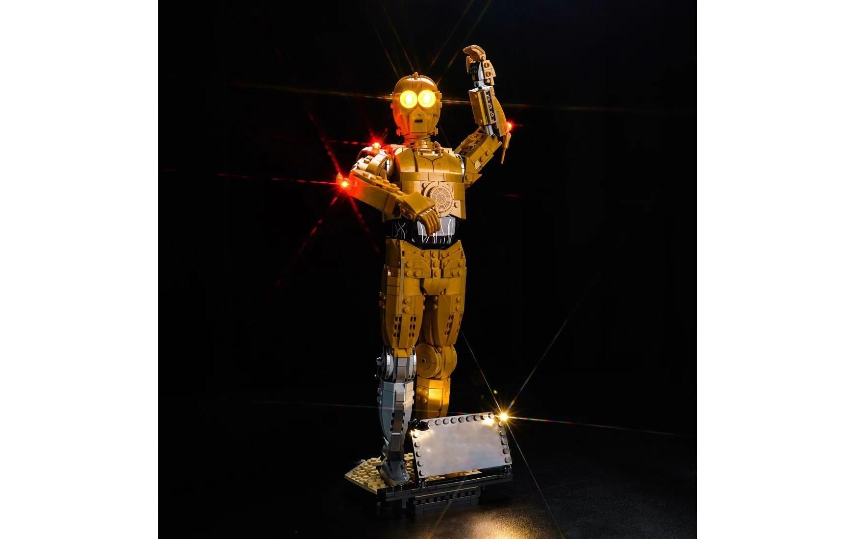   Steinbaukasten »BrickBling LED-Licht-Set für LEGO® Star Wars: C-3PO -75398«