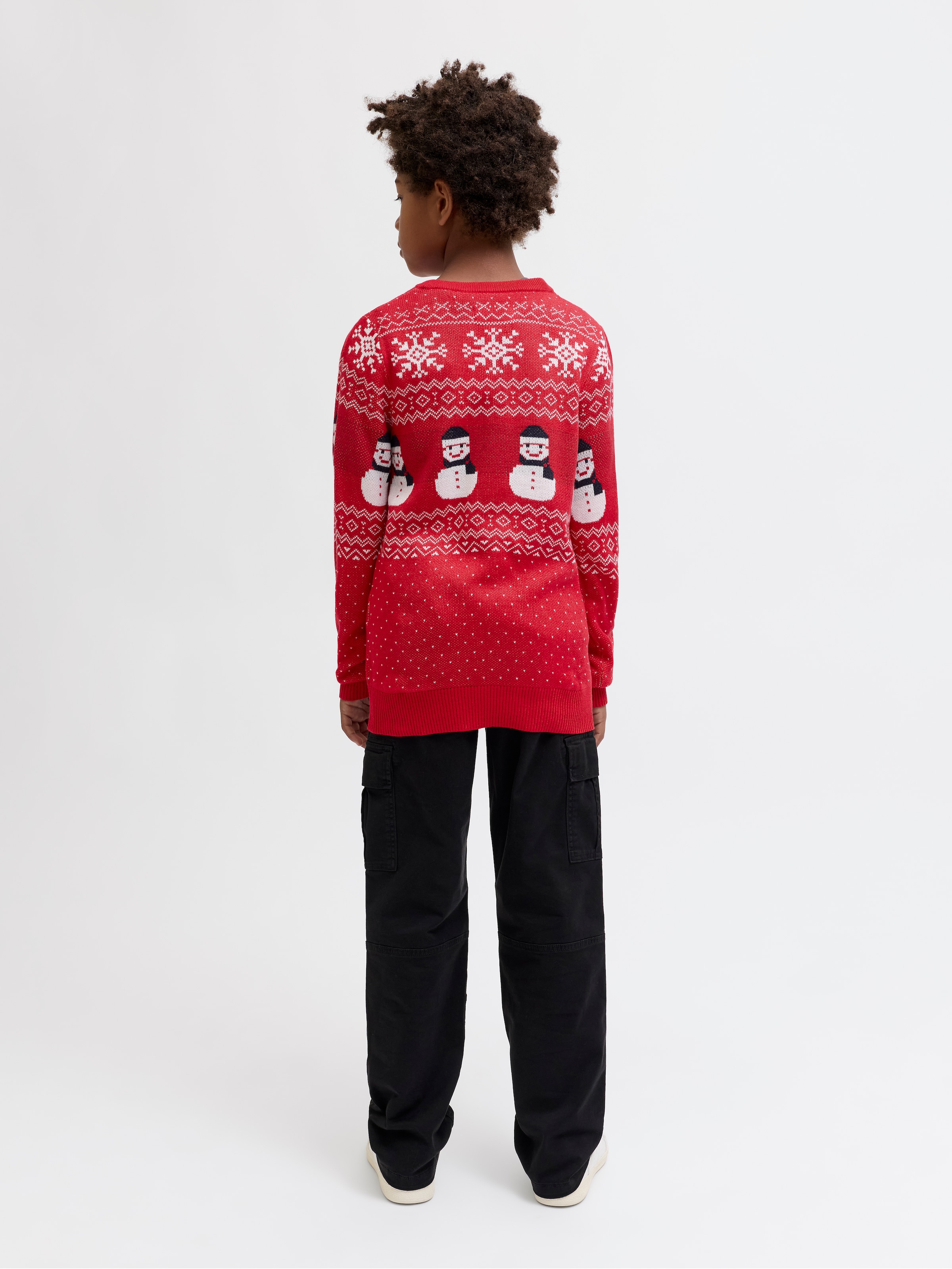 Jack & Jones Junior Pull de Noël »JJXMAS ANDREW KNIT CREW NECK JNR«