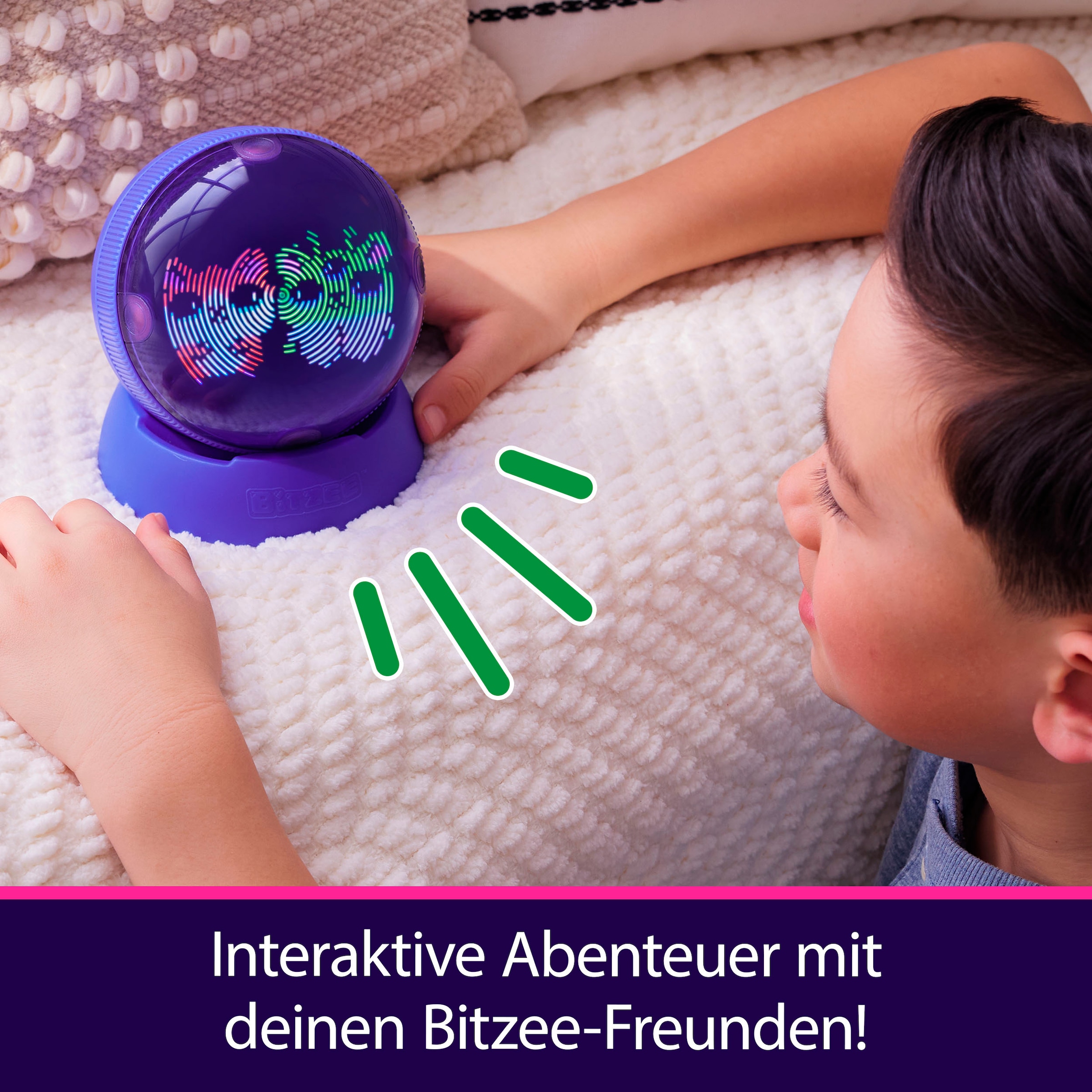 Spin Master Personnage de jeu »Bitzee Hamsterball - Digitales interaktives Spielzeug«