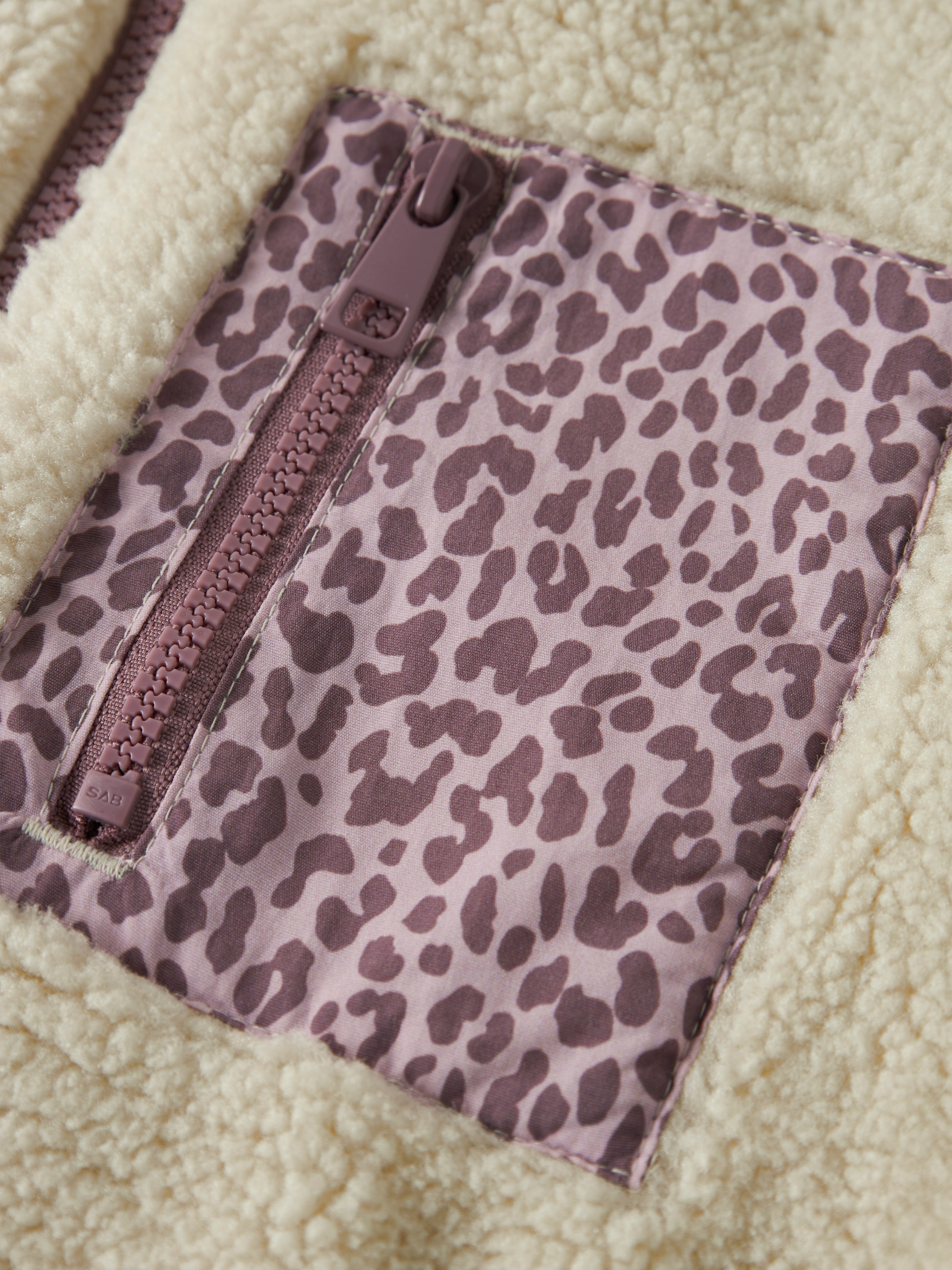 Name It Veste polaire »NKFMONICA TEDDY JACKET« ohne Kapuze