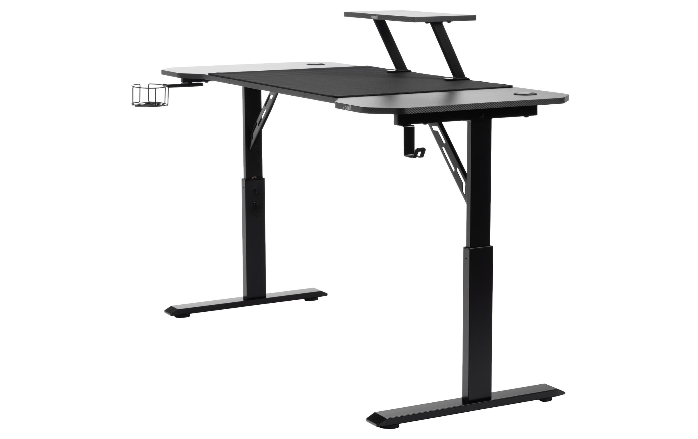 onit Table de gaming »Carbon«