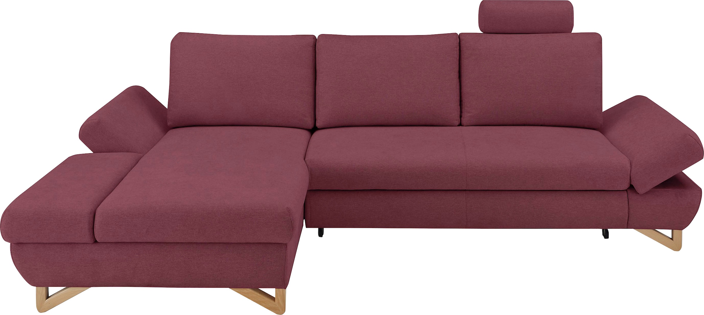 Home affaire Schlafsofa »City/Giron« komfortable Bettfunktion (Liegefläche 245 x 138 cm), sowie Bettkasten