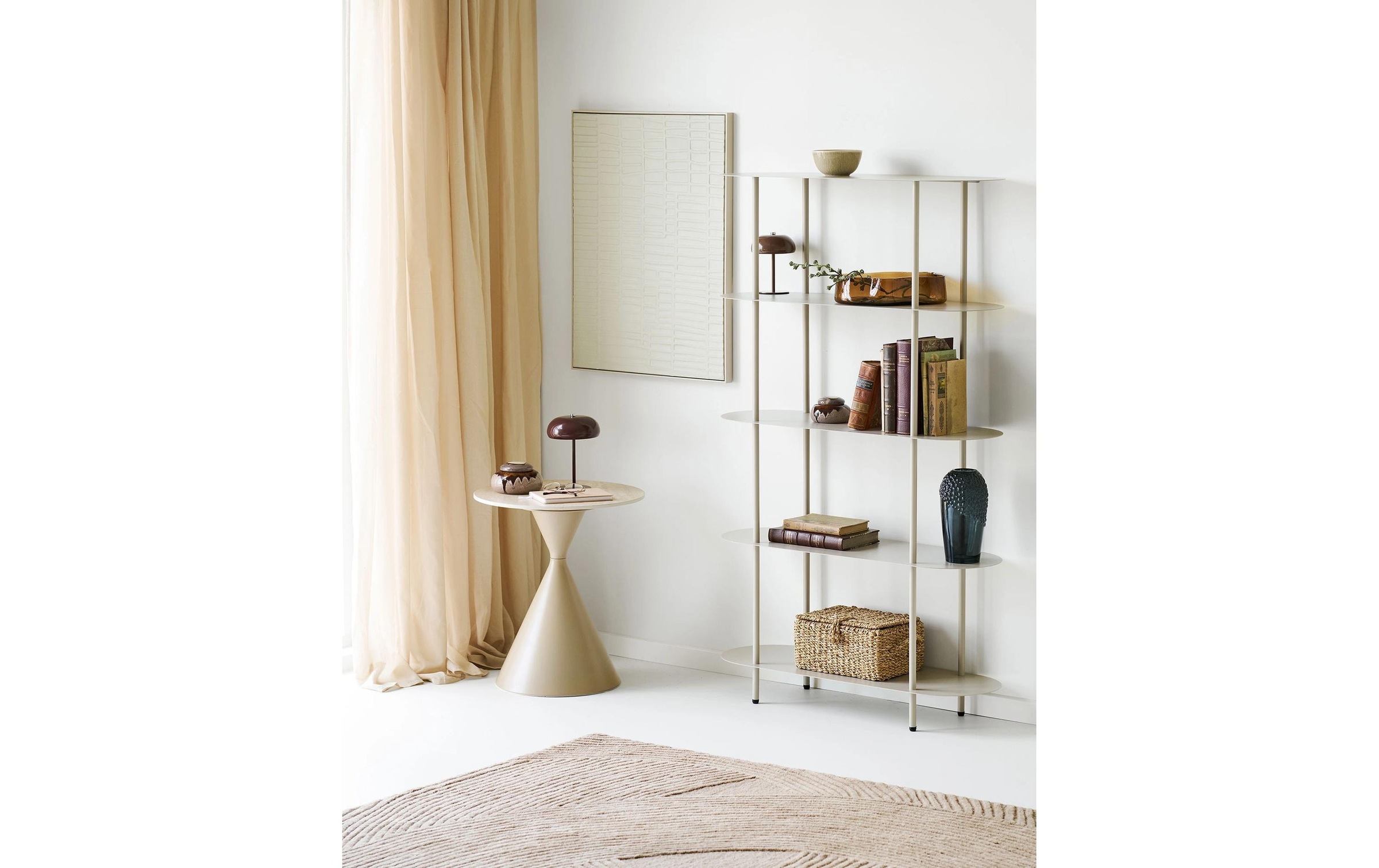 House Nordic Beistelltisch »Annecy, ø 50 x 56 cm«