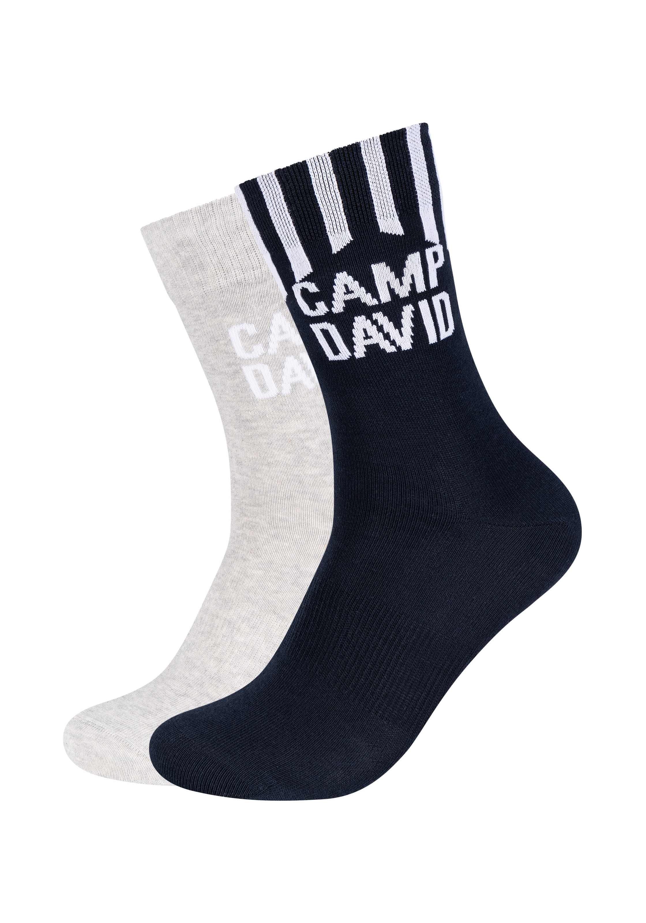 CAMP DAVID Socken »casual« 4 Stk. tlg. mit elastischem Bund