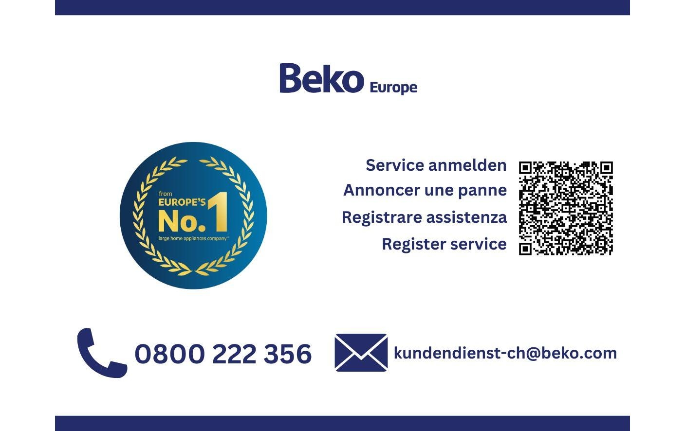 BEKO Machine à laver »WM218«