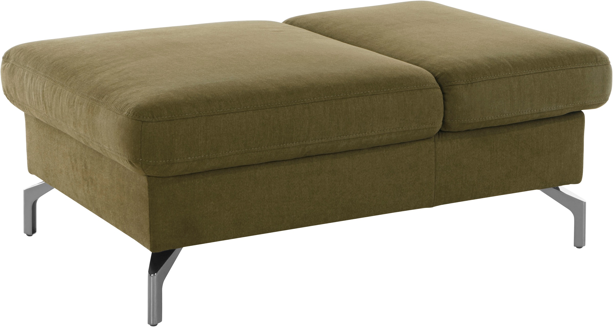 sit&more Tabouret »Brisbane« Fusshöhe 15 cm, mit Federkern und Klappfunktion