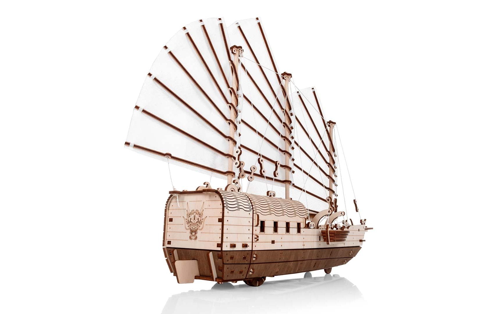   Modellbausatz »Eco-Wood-Art Asiatisches Schiff Djong« 246 Stk. tlg.