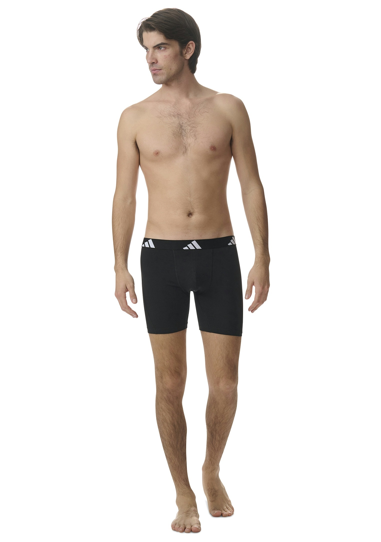 adidas Sportswear Boxer »Active Flex Cotton« 3er Pack,  elastisch, Logo-Bund, sportlicher Look, ohne Eingriff