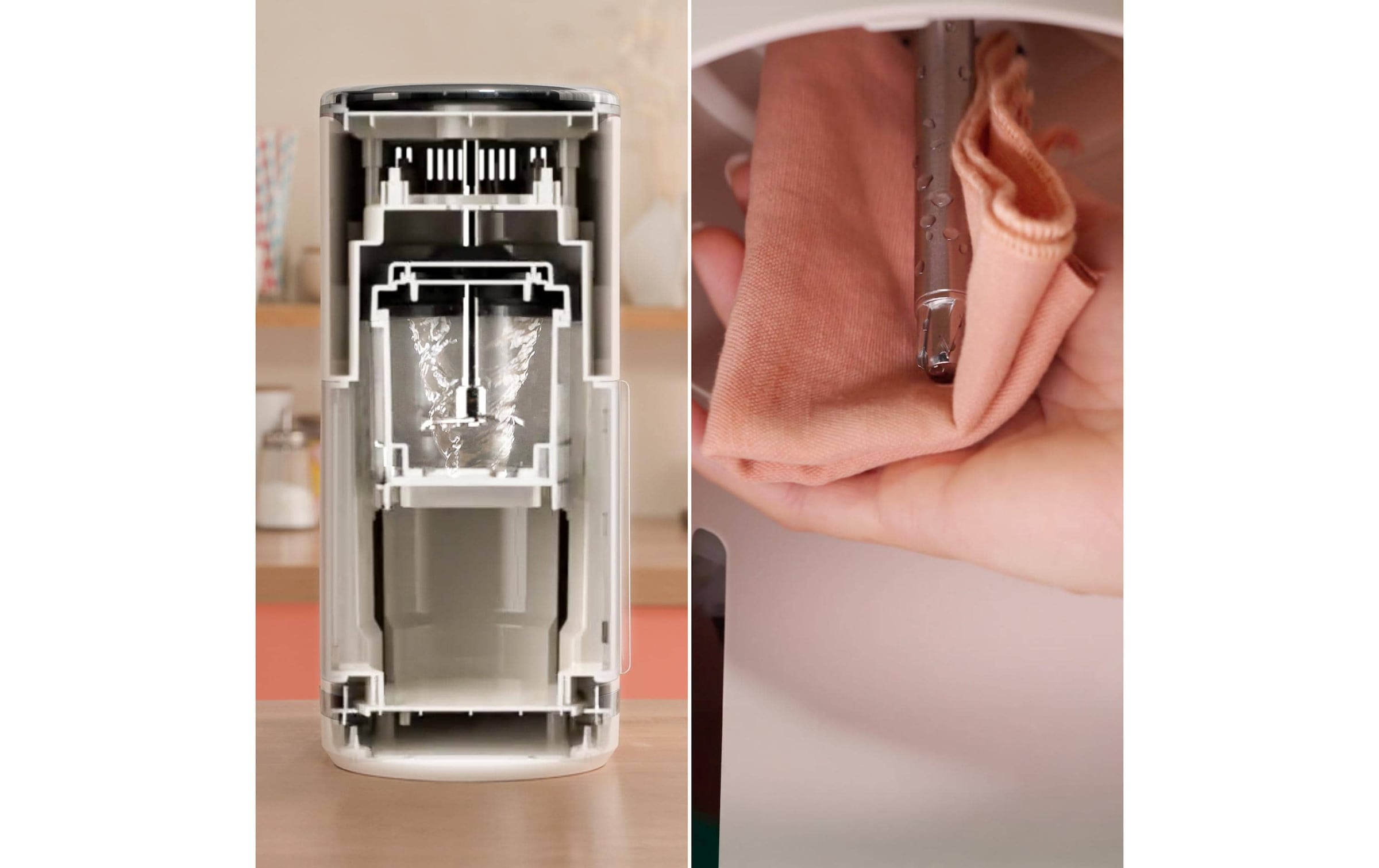 Tefal Machine à glace »Dolci« 1,4 l 600 W 10 Programme, automatisches Reinigungsprogramm, digitales Rezeptbuch