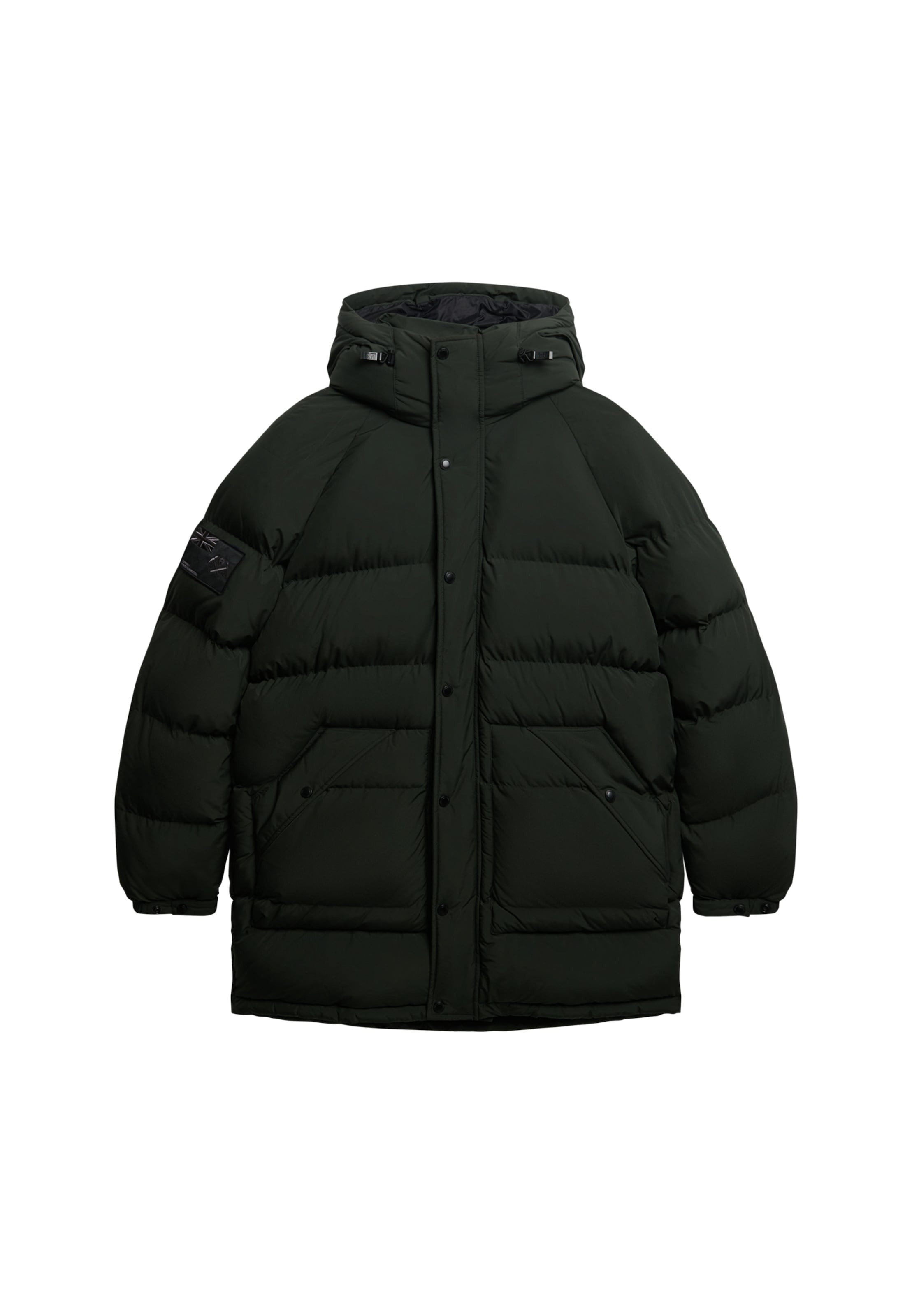 Superdry Veste matelassée »XPD LONGLINE BAFFLE PARKA« mit Kapuze