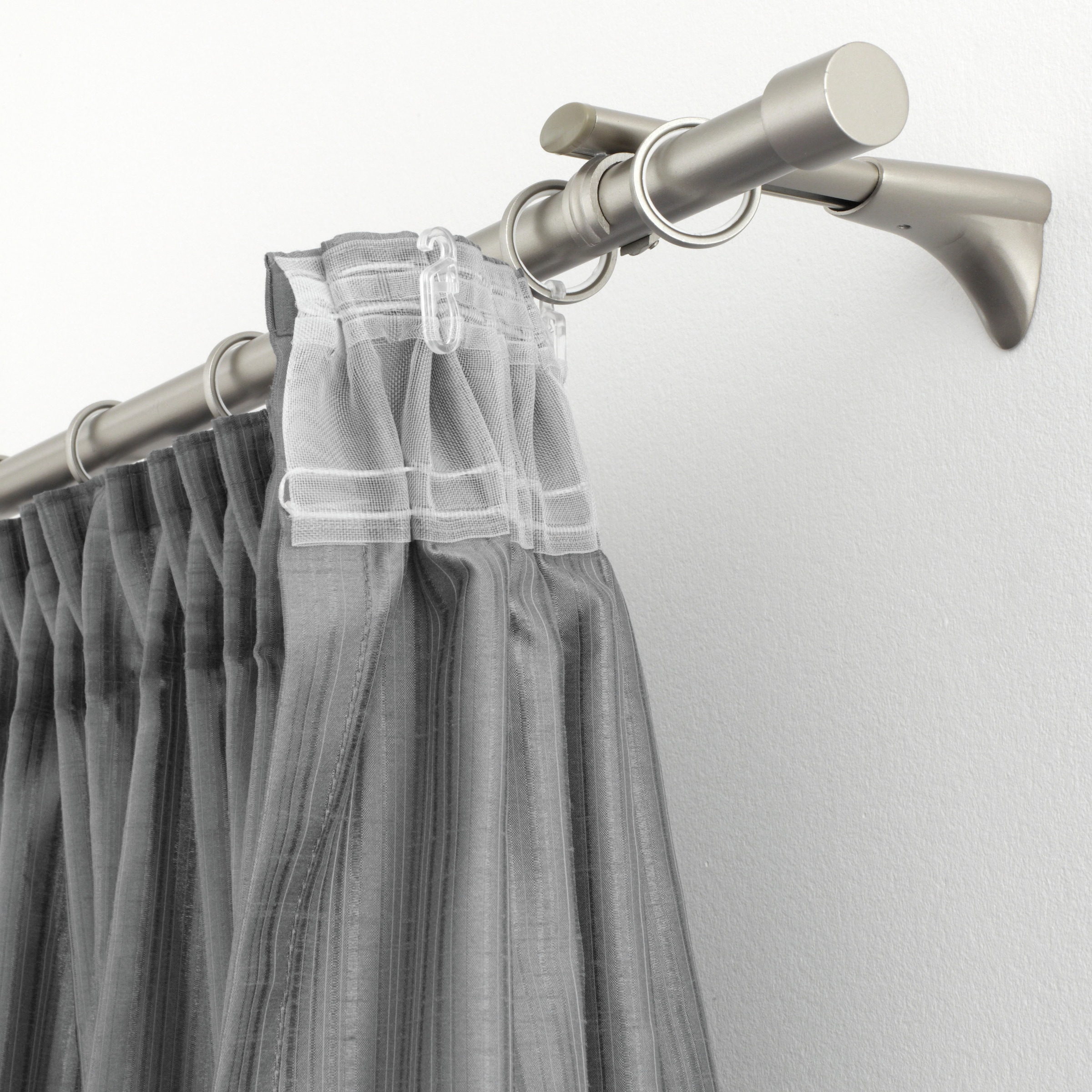 GARDINIA Clip à rides Serie Einzelprogramm Memphis Ø 16 mm