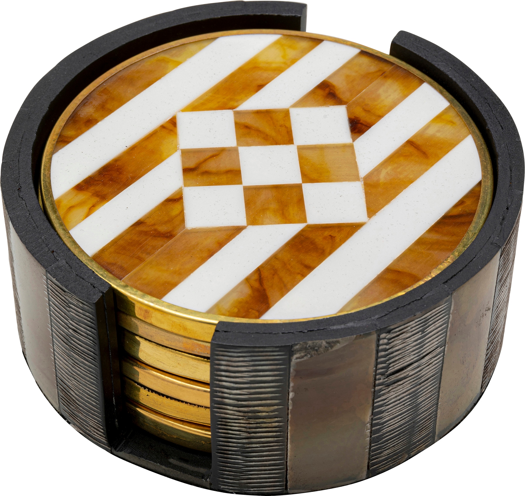 Kare Design Tapis de décoration »Untersetzer Nature (6/Set)«