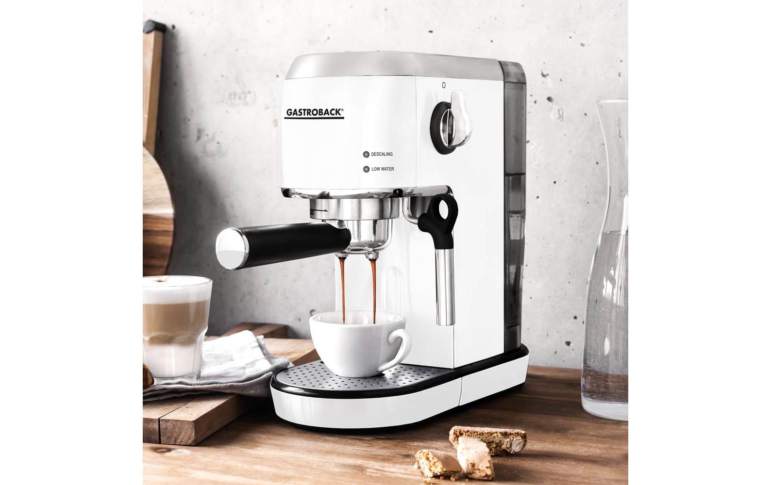 Gastroback Machine à espresso »Piccolo« Kompakte Espressomaschine