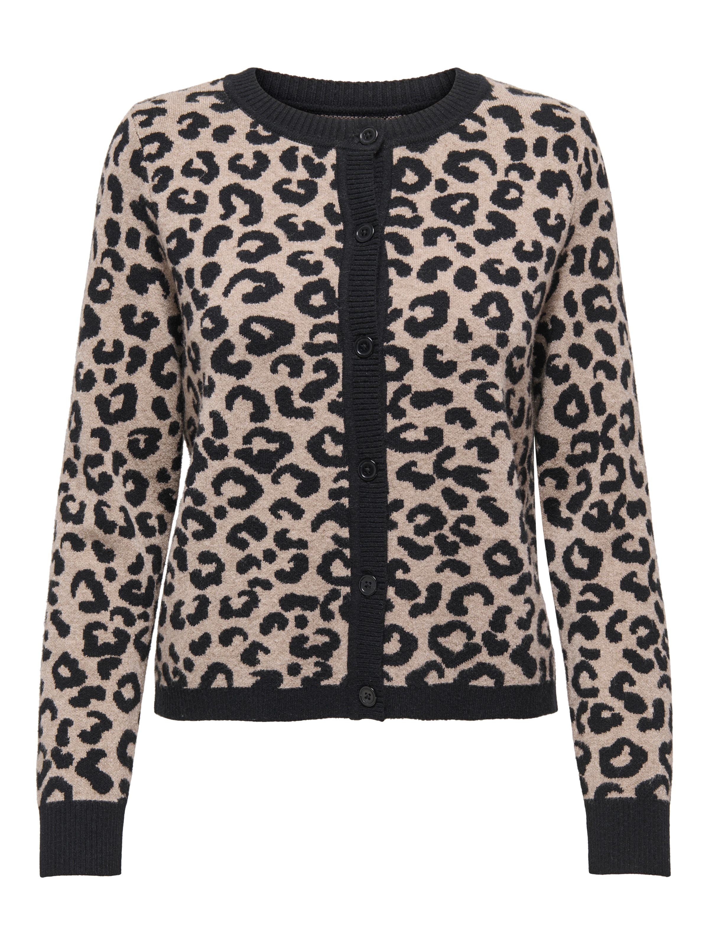 ONLY Veste en tricot »ONLANNY LS O-NECK LEO CARDIGAN EX KNT«