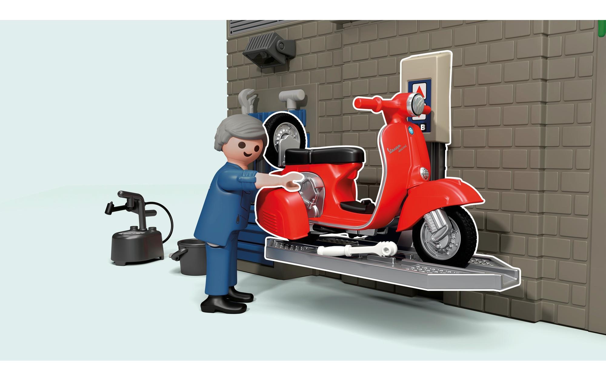 Playmobil® Spielbausteine »Vespa 60er Garage 71620«