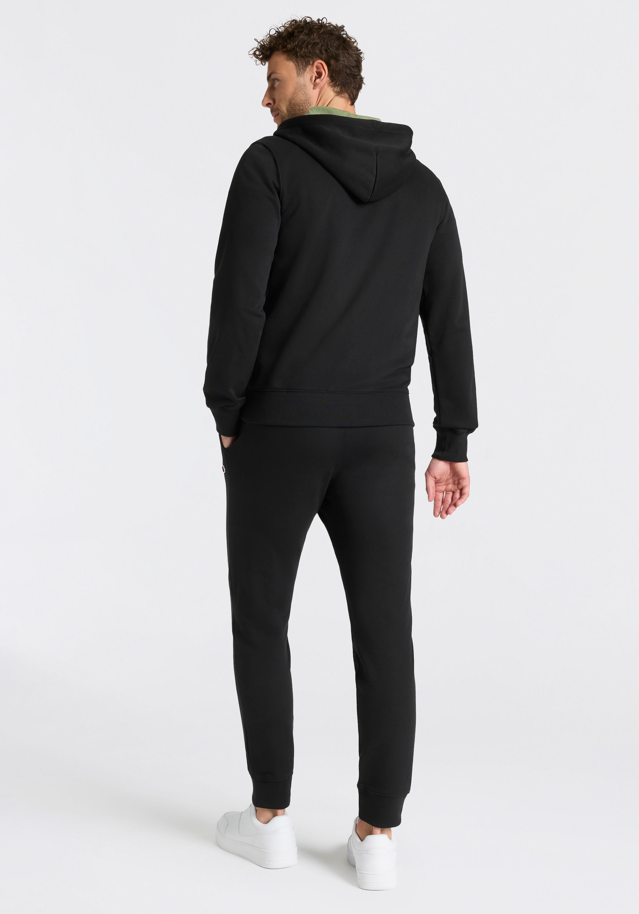 Champion Jogginganzug »Terry Hooded Full Zip Sweatshirt« 2 tlg. mit Kapuze, sportlicher Stil, aus Baumwolle und Polyester