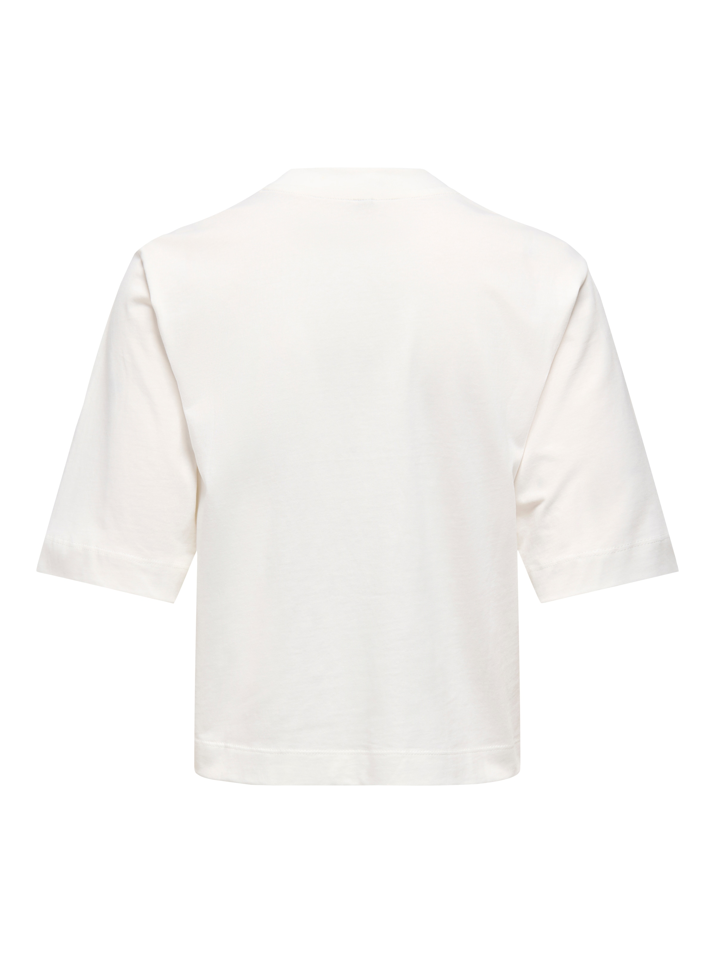 ONLY T-shirt »ONLVEGA NEW S/S VIBE TOP BOX JRS« coton, coupe régulière, col rond