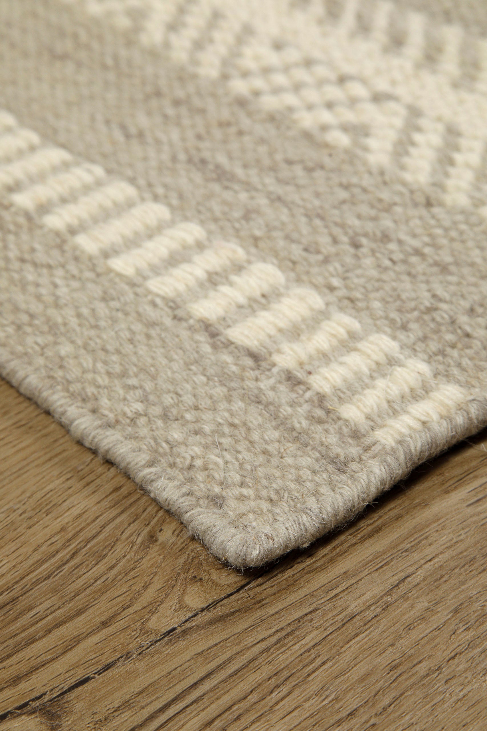 GOODproduct Teppich »Niamh« rechteckig 6 mm Höhe Flachgewebe, Kelim, Wolle, geometrisches Muster, Wohnzimmer