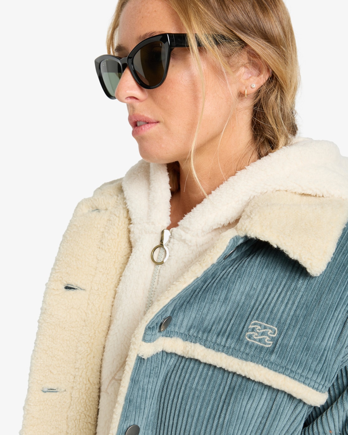 Billabong Veste en velours côtelé »CORD IN LOVE« 1 cuis tlg. ohne Kapuze