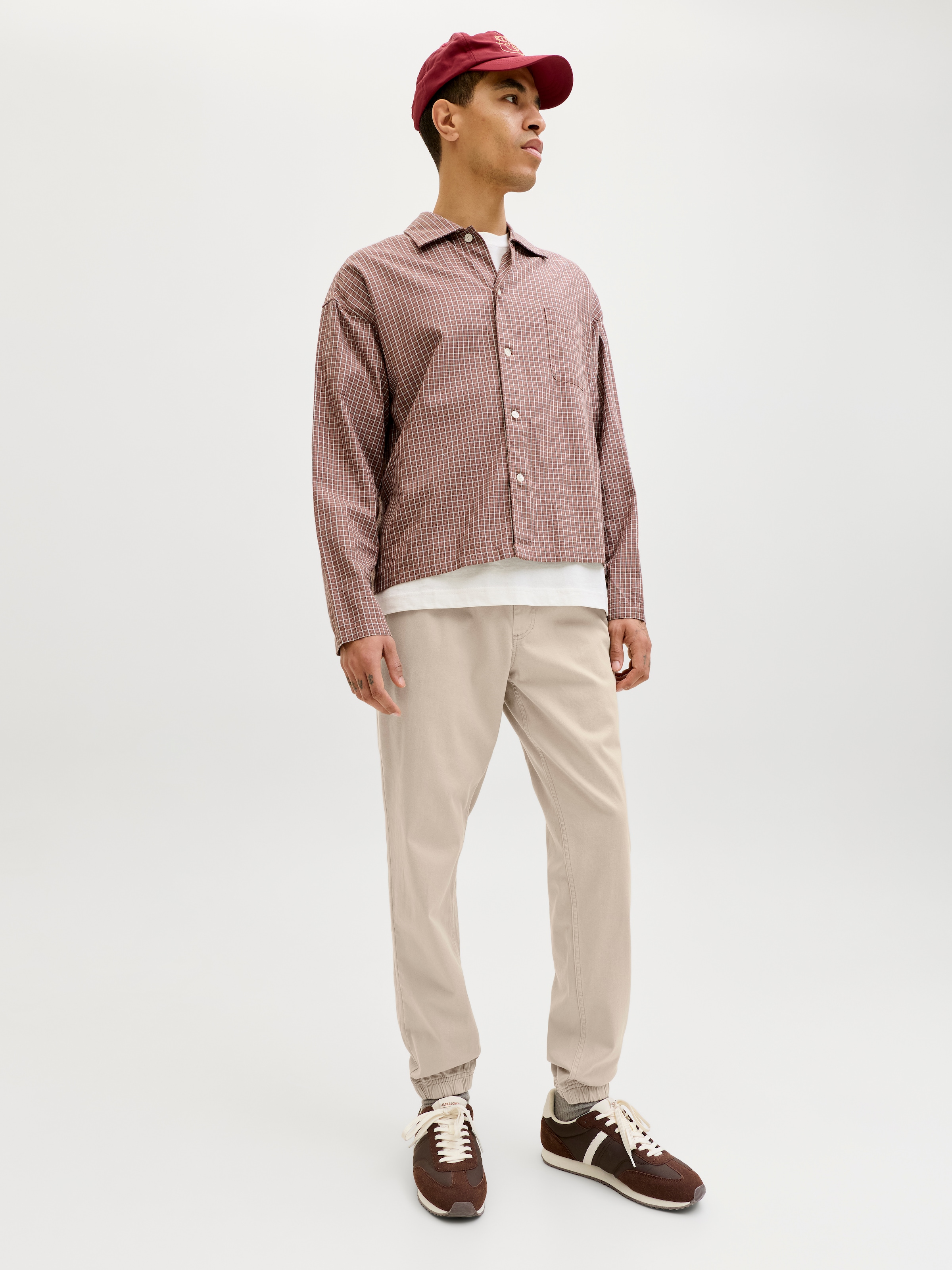 Jack & Jones Pantalon à enfiler »JPSTGORDON DYLAN JOGGER«  Mélange de coton, coupe regular