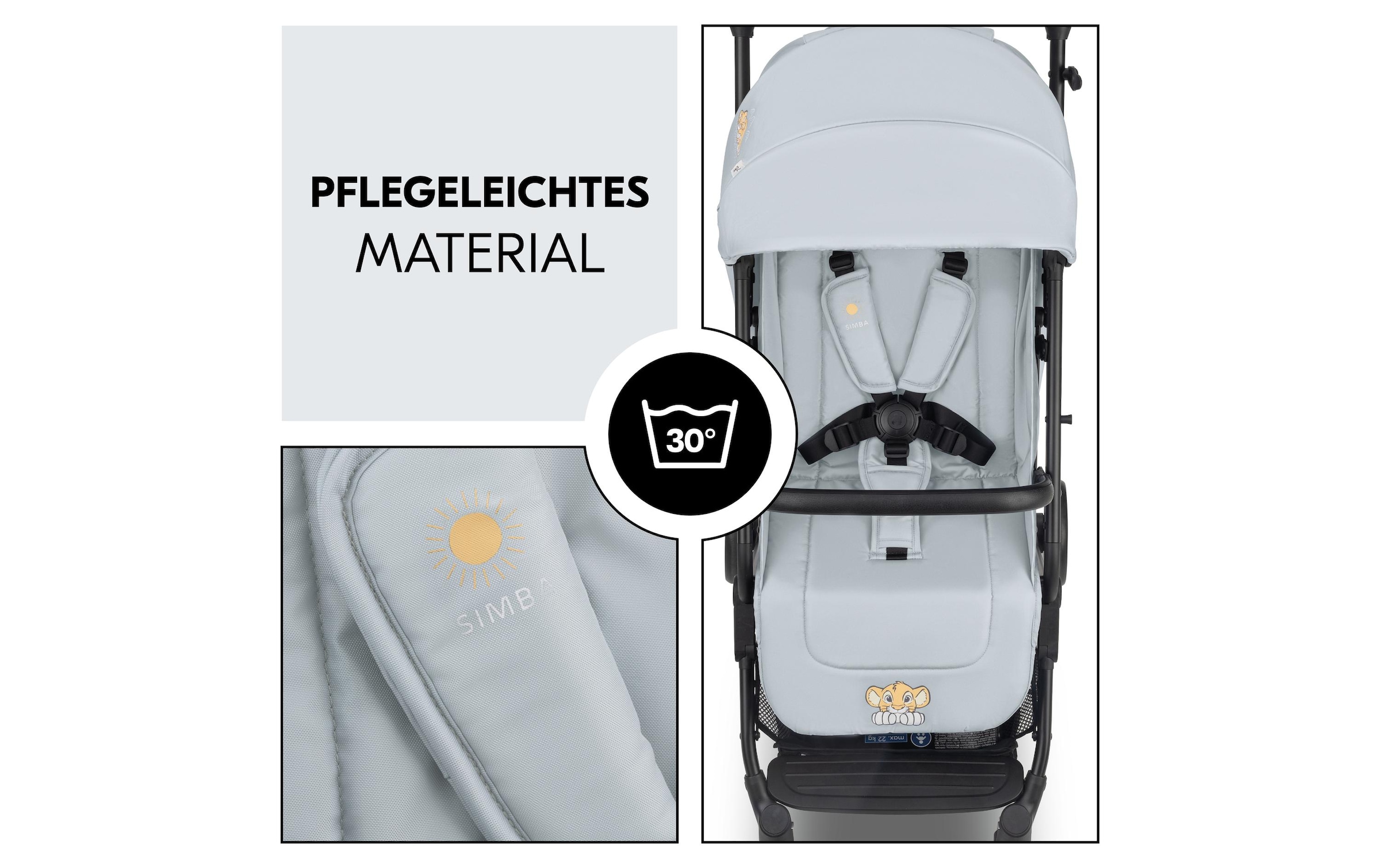 Hauck Kinder-Buggy »Travel N Care Simba« 25 kg