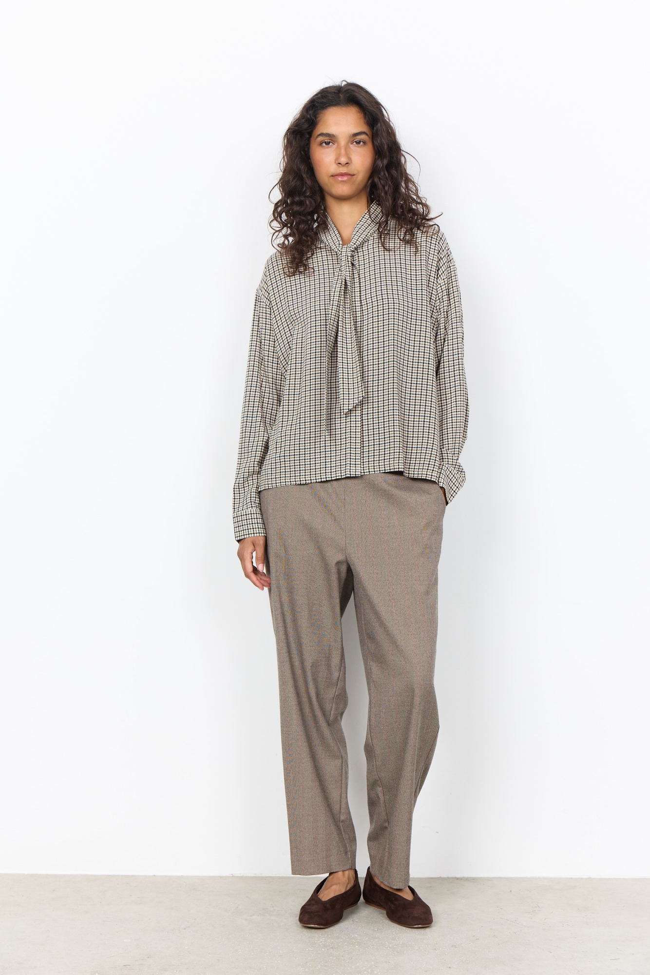 soyaconcept Blouse à carreaux »SC-HALIA 2- AOP« viscose