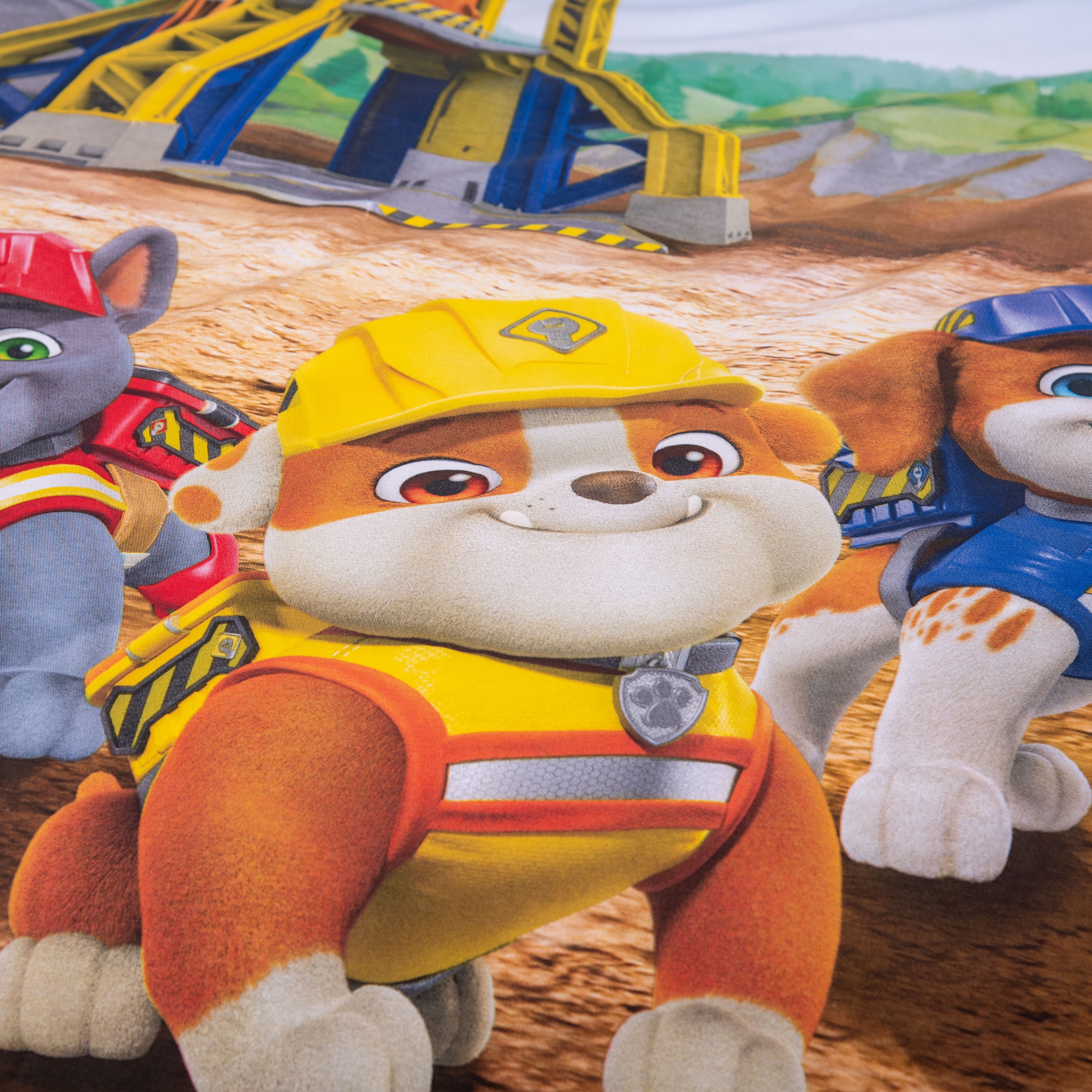 PAW PATROL Bettwäsche »Paw Patrol Rubbel&Crew« 2 Stk. Wendebettwäsche