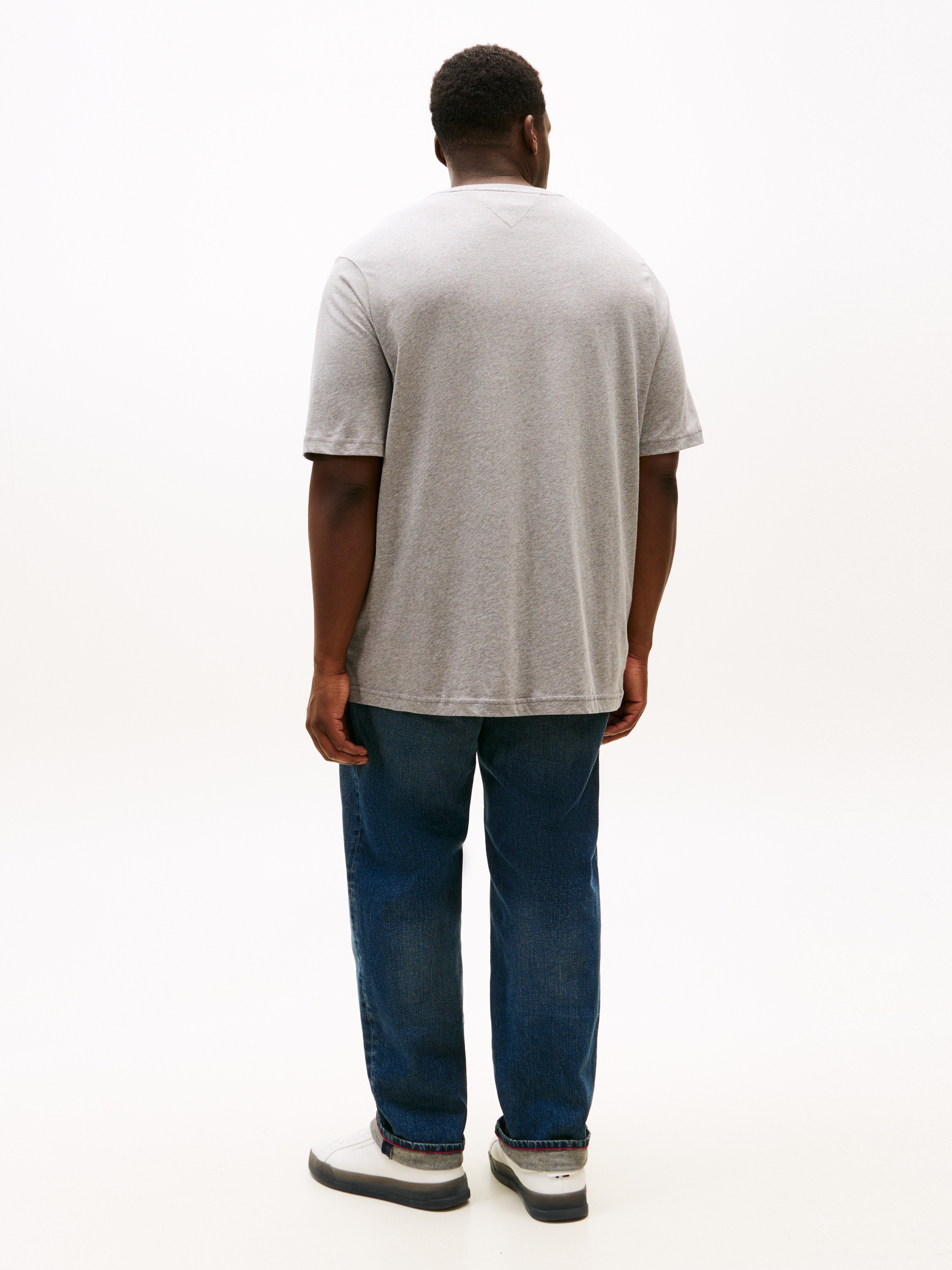 Tommy Hilfiger Big & Tall T-Shirt »BT-BRAND LOVE SMALL CENTER« Grosse Grössen, Rundhals, kleiner Logoprint