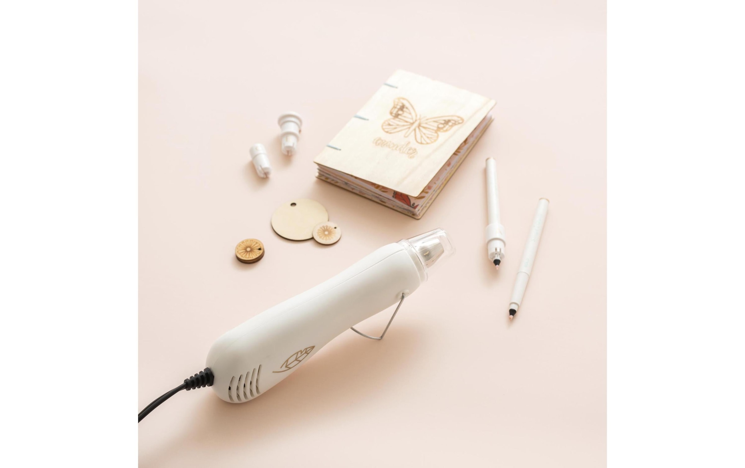   Set créatif »Singe Quill Brandmalerei«