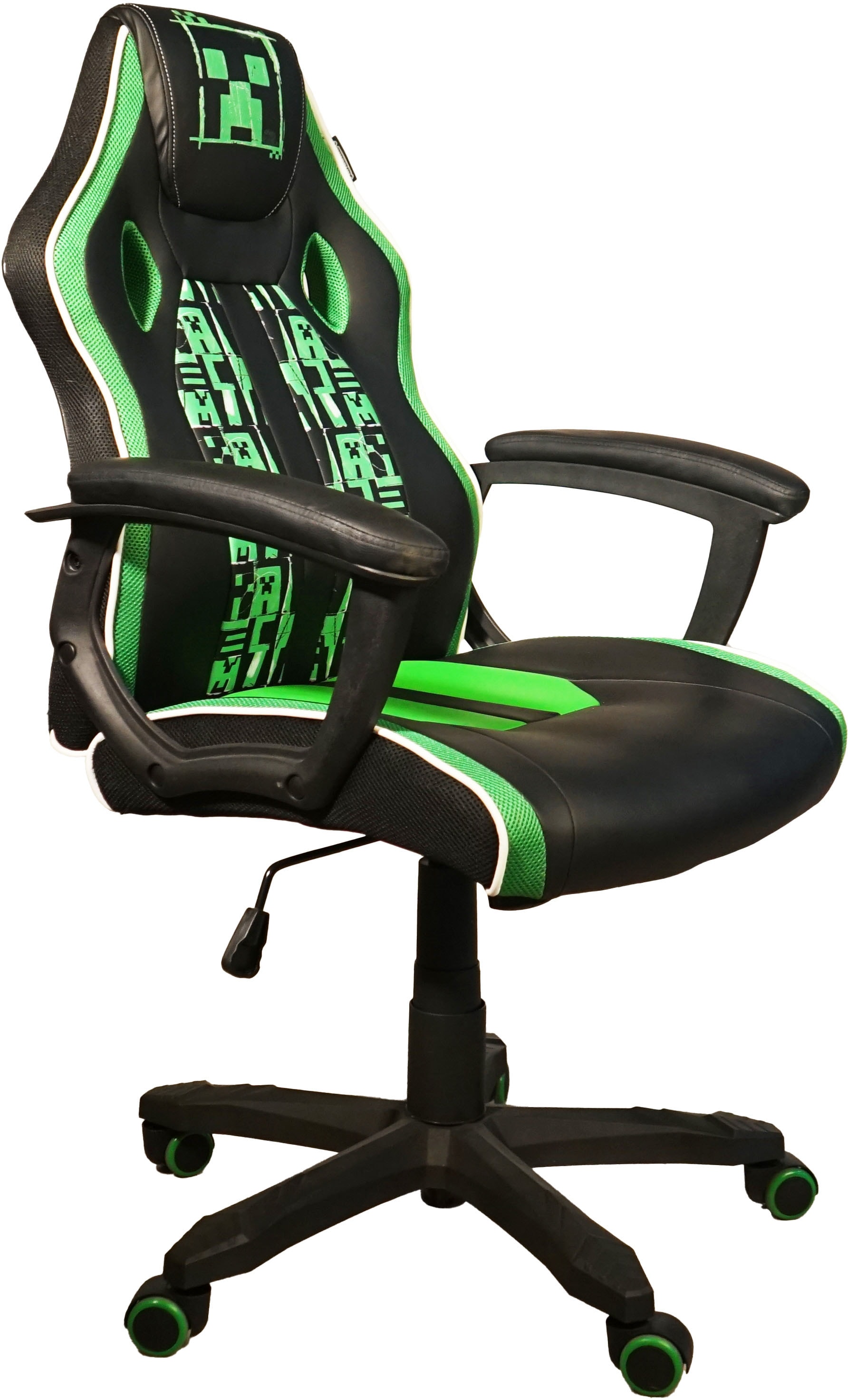 Phoenix Chaise de jeu () 1 cuisdétails verts, fauteuil de course