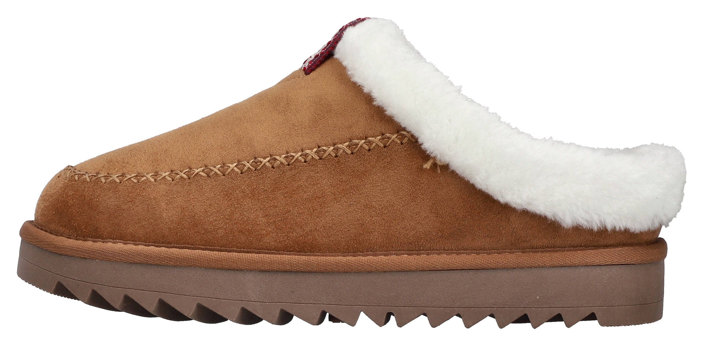 Rieker Pantoufles en peluche  chausson, chaussure confortable, pantoufle d'intérieur avec semelle plateforme tendance