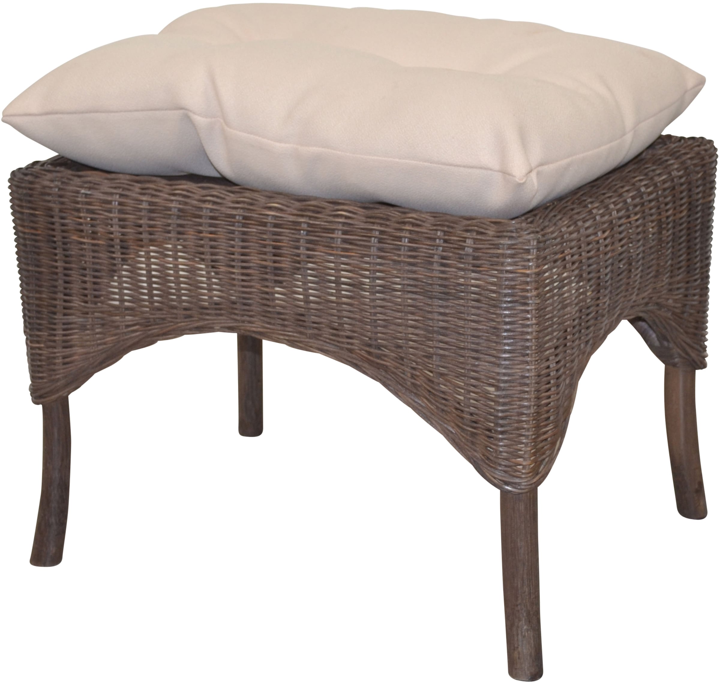 HOFMANN LIVING AND MORE Pouf Inklusive Sitzkissen, 1 cuis tlg. Hocker mit Kissen