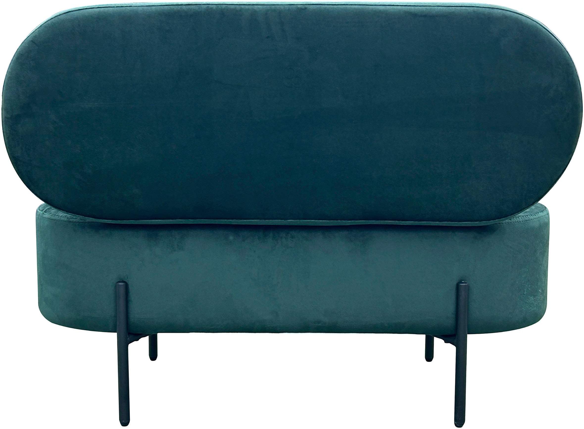 byLIVING Sitzbank »NOVA« Samt, mit Stauraum/Truhe, Innenmass Truhe 26,5 x 83cm, Höhe: 19 cm