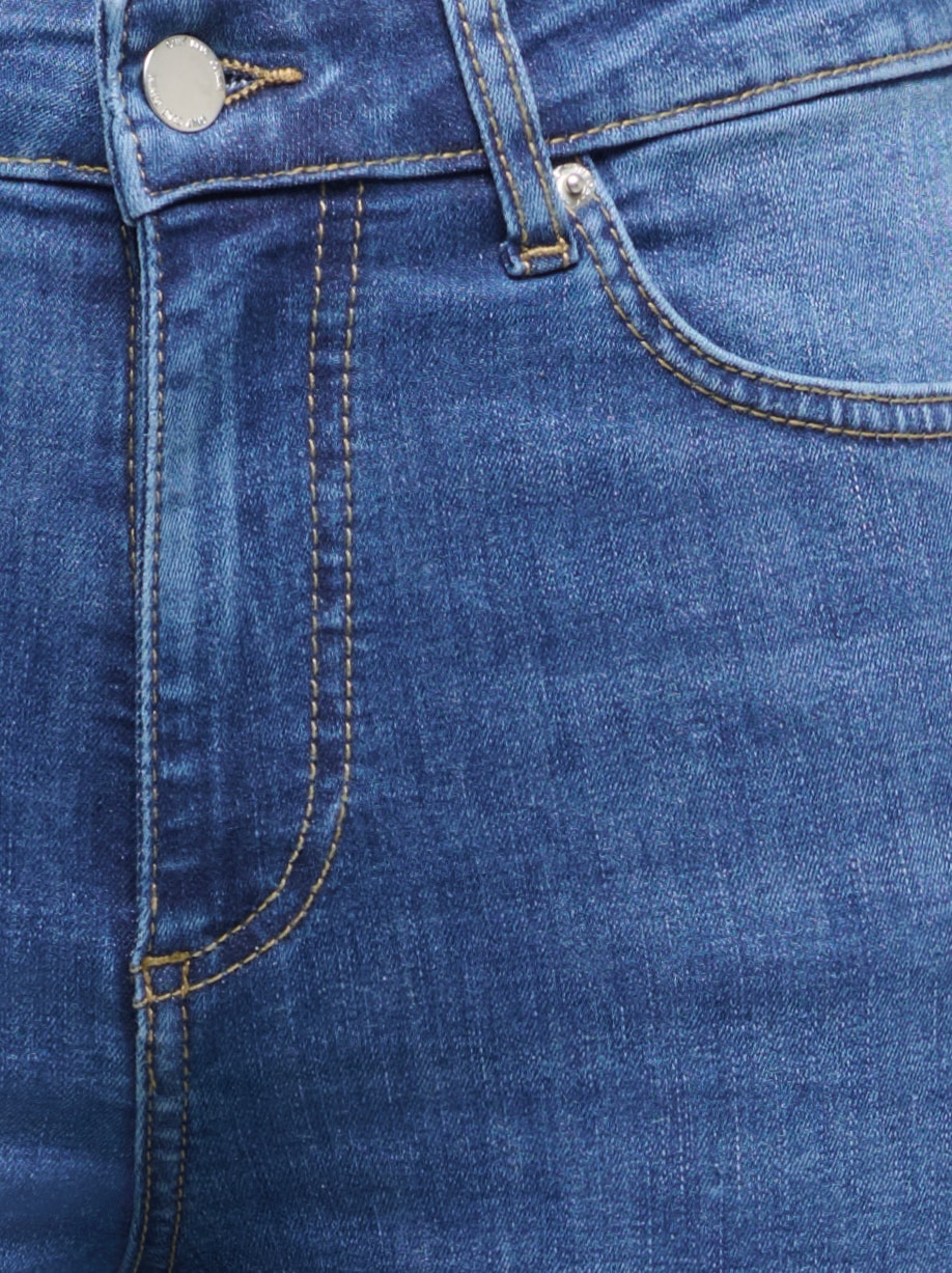 ONLY Skinny-fit-Jeans »ONLLILO HW SKINNY ANK DNM AZG BF« Baumwollmischung