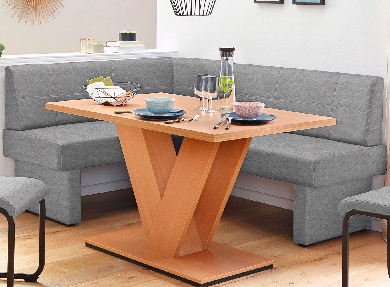 Home affaire »Nils« Sitz und Rücken gepolstert, verschiedene Qualitäten