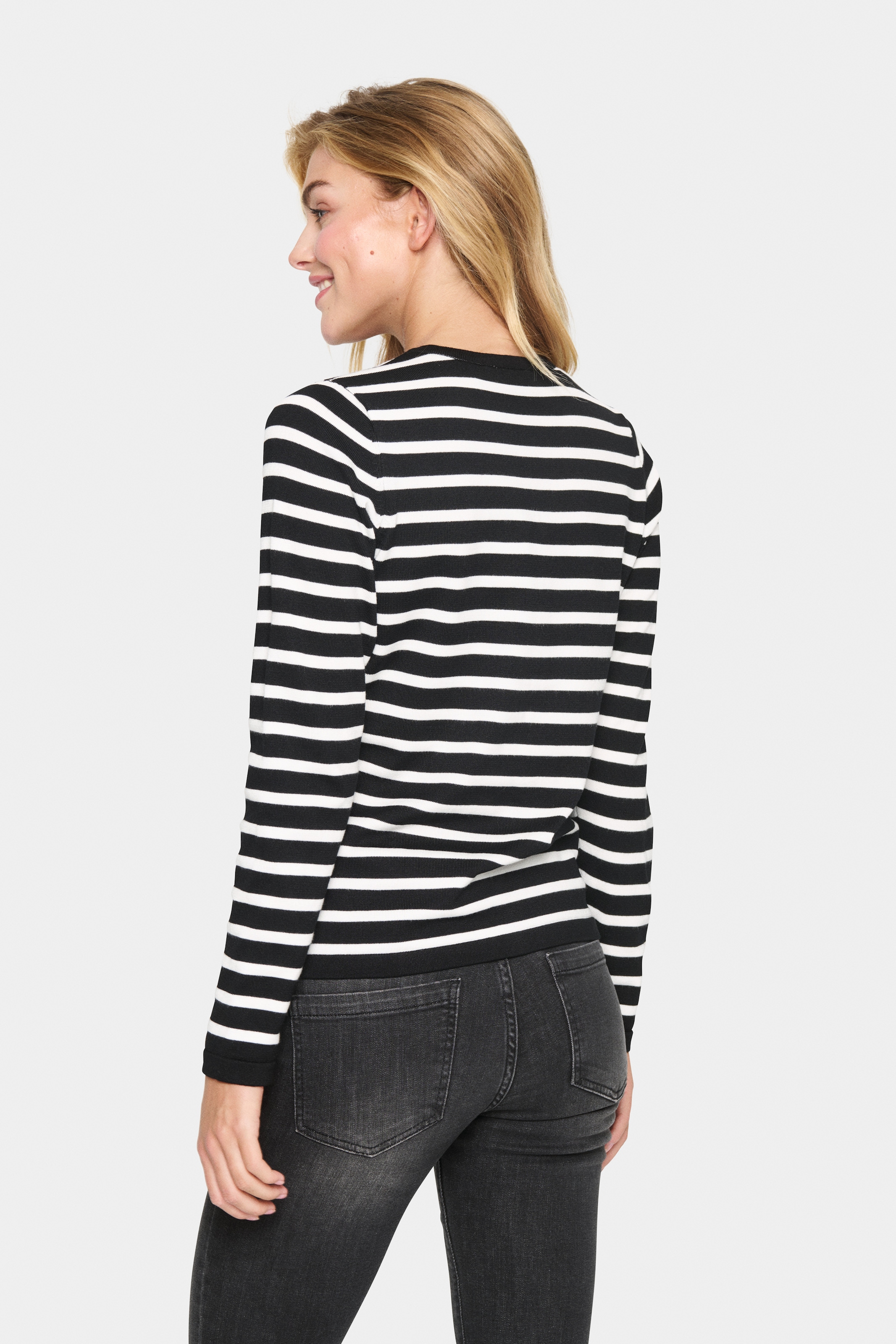 Saint Tropez Veste en tricot »MilaSZ Striped Cardigan«