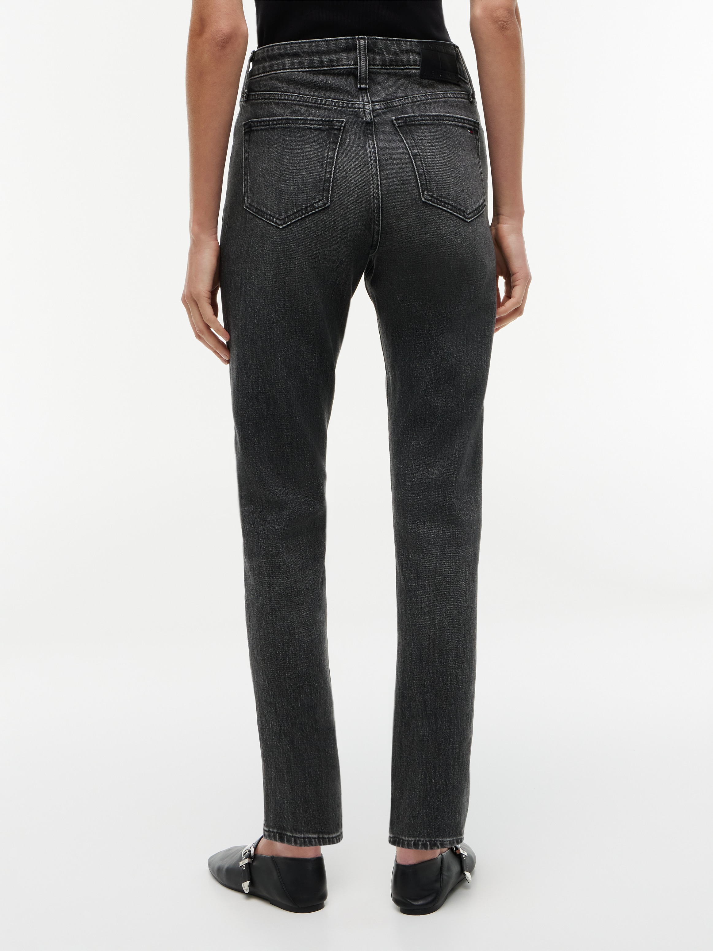 Tommy Jeans Slim-fit-Jeans »LCY MR SLIM RWB CJ6115« Baumwoll-Denim
