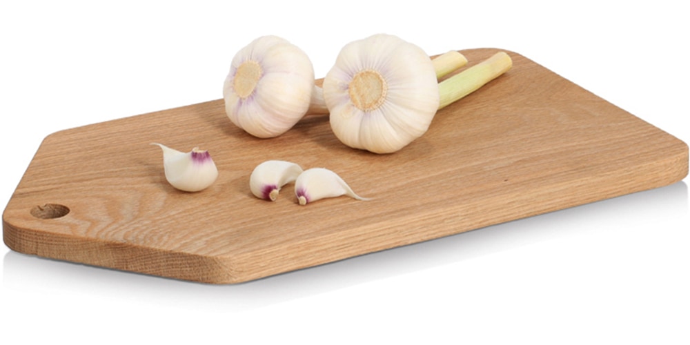 Zeller Present Planche de service »Schneide-/Servierbrett, Eiche« Schneidebrett, natürliches Material